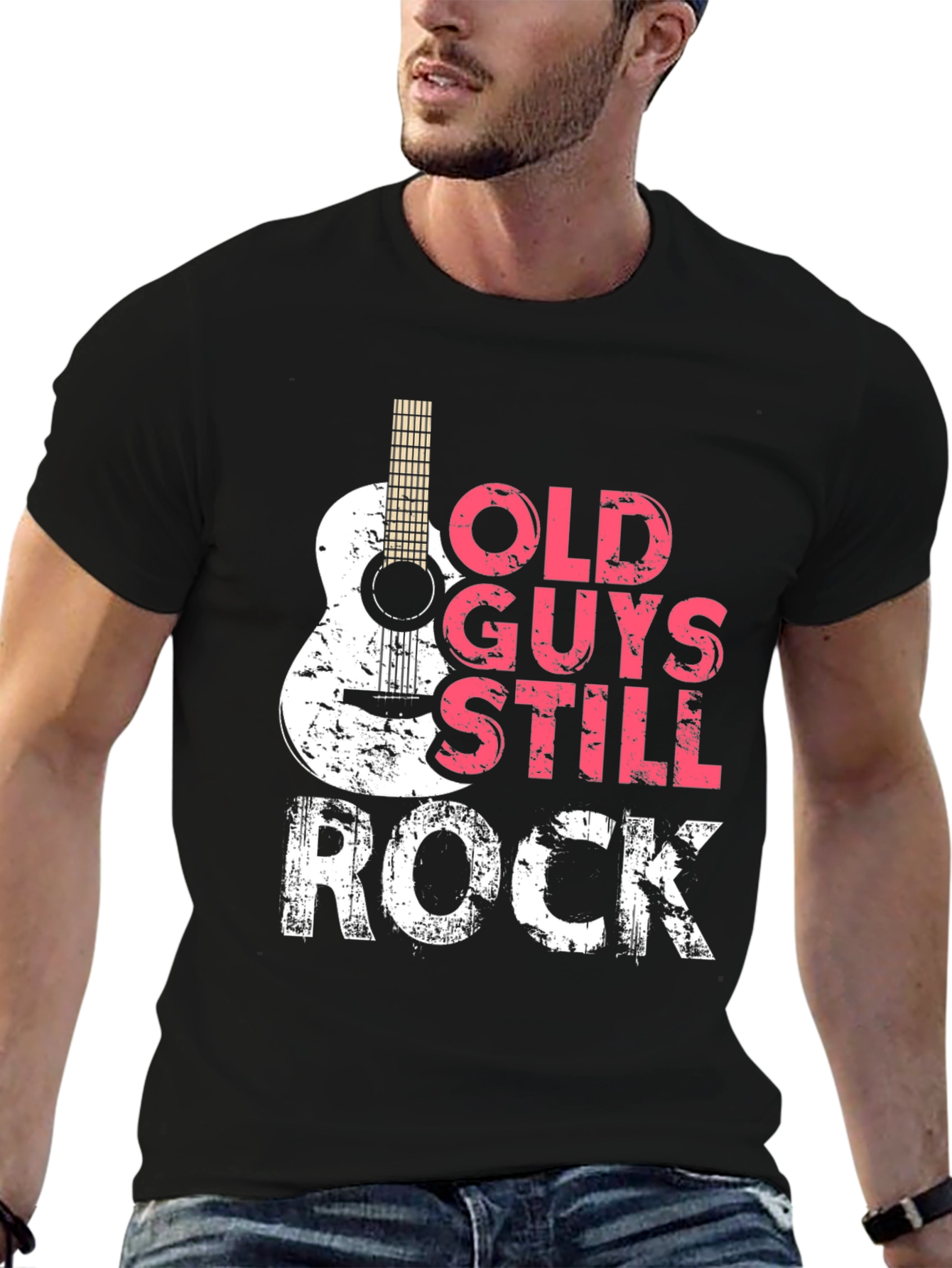 Old Guys Still Rock Graphic Tee