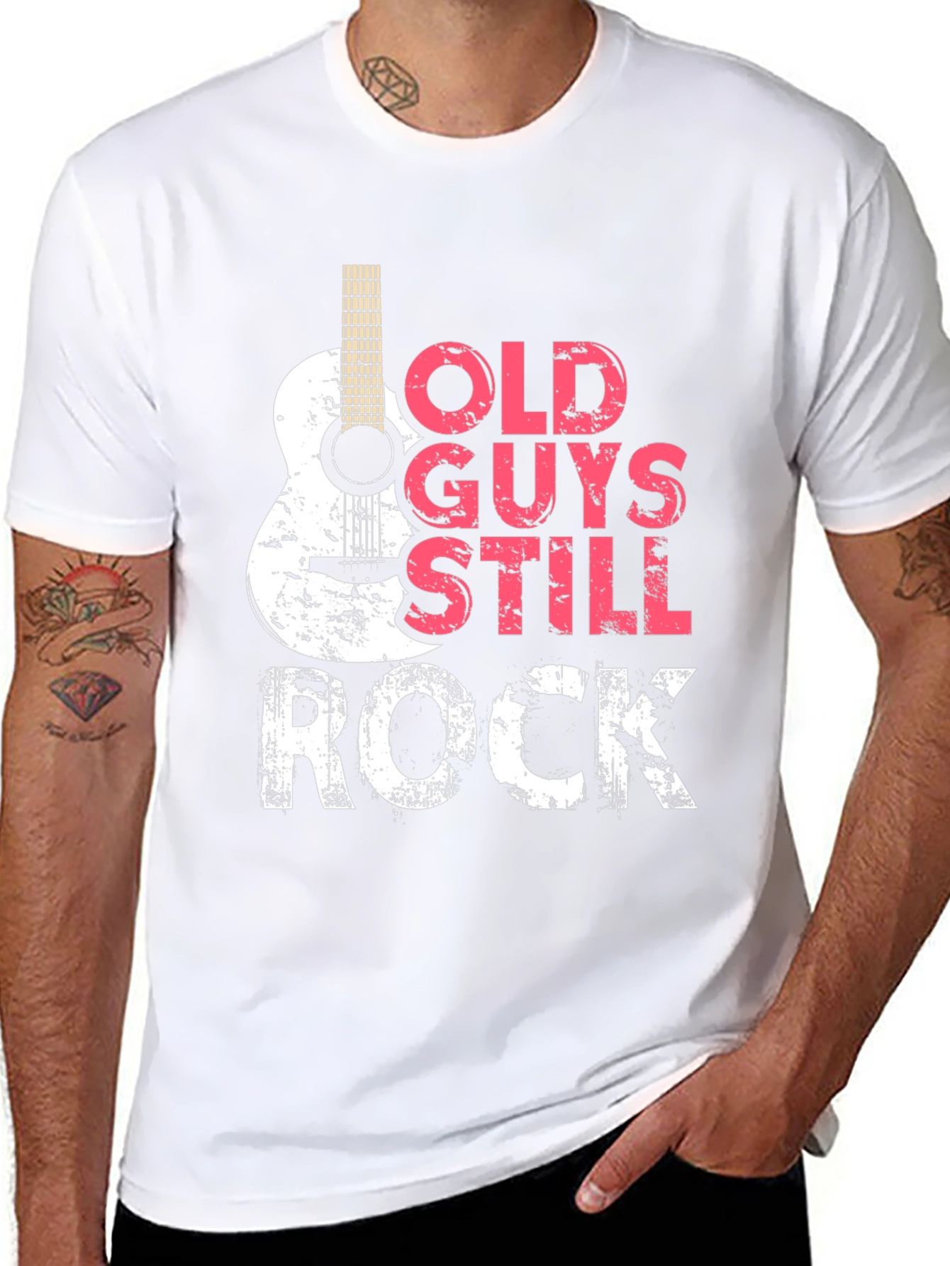 Old Guys Still Rock Graphic Tee