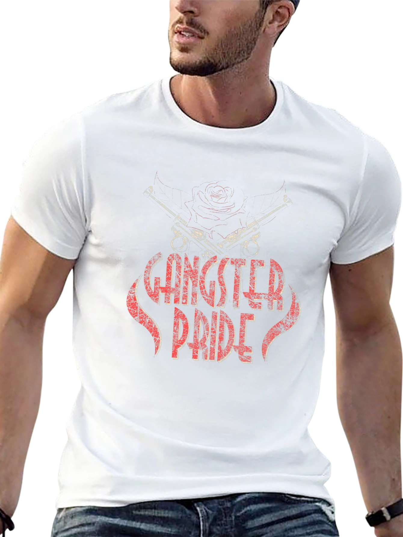 Gangster Pride Graphic T-Shirt