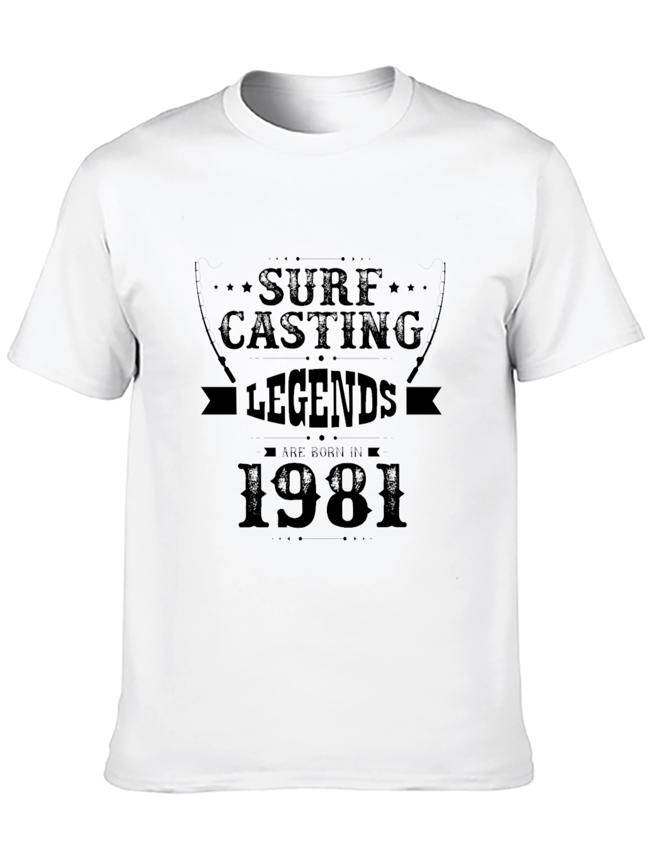 Surf Casting Legends Born in 1981 T-Shirt