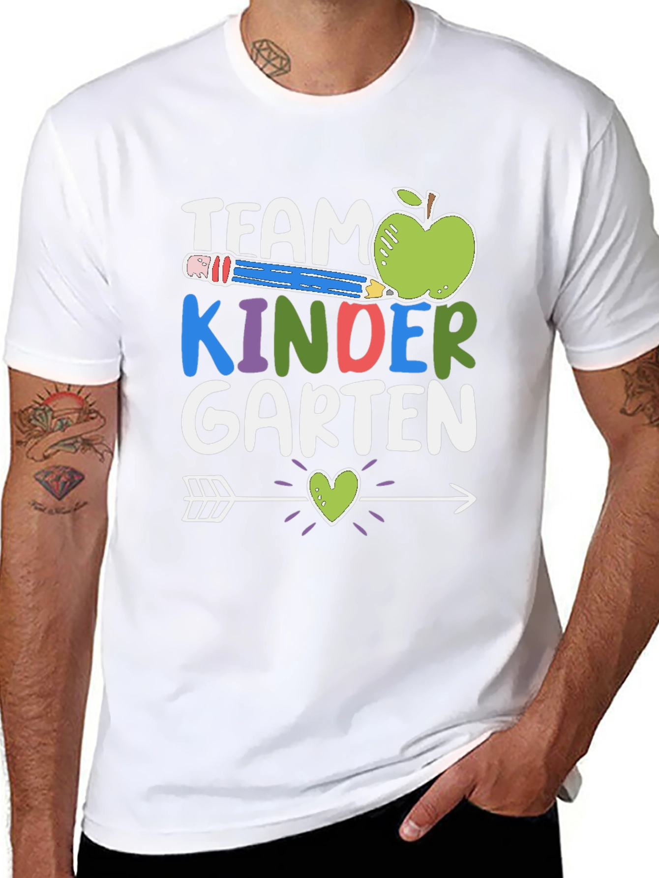 Team Kindergarten T-Shirt - Teacher Appreciation Tee