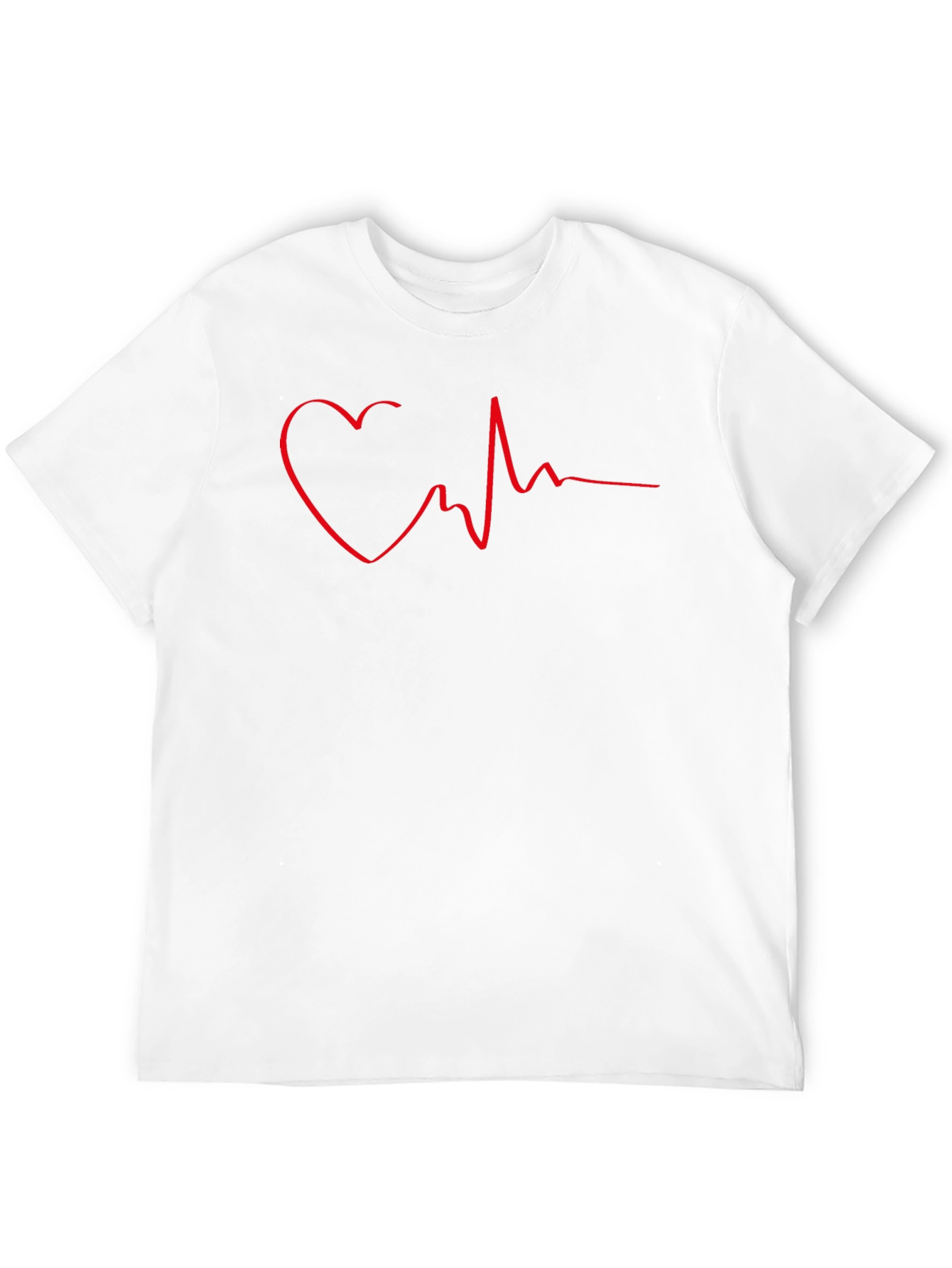 Heartbeat Heart Line T-Shirt
