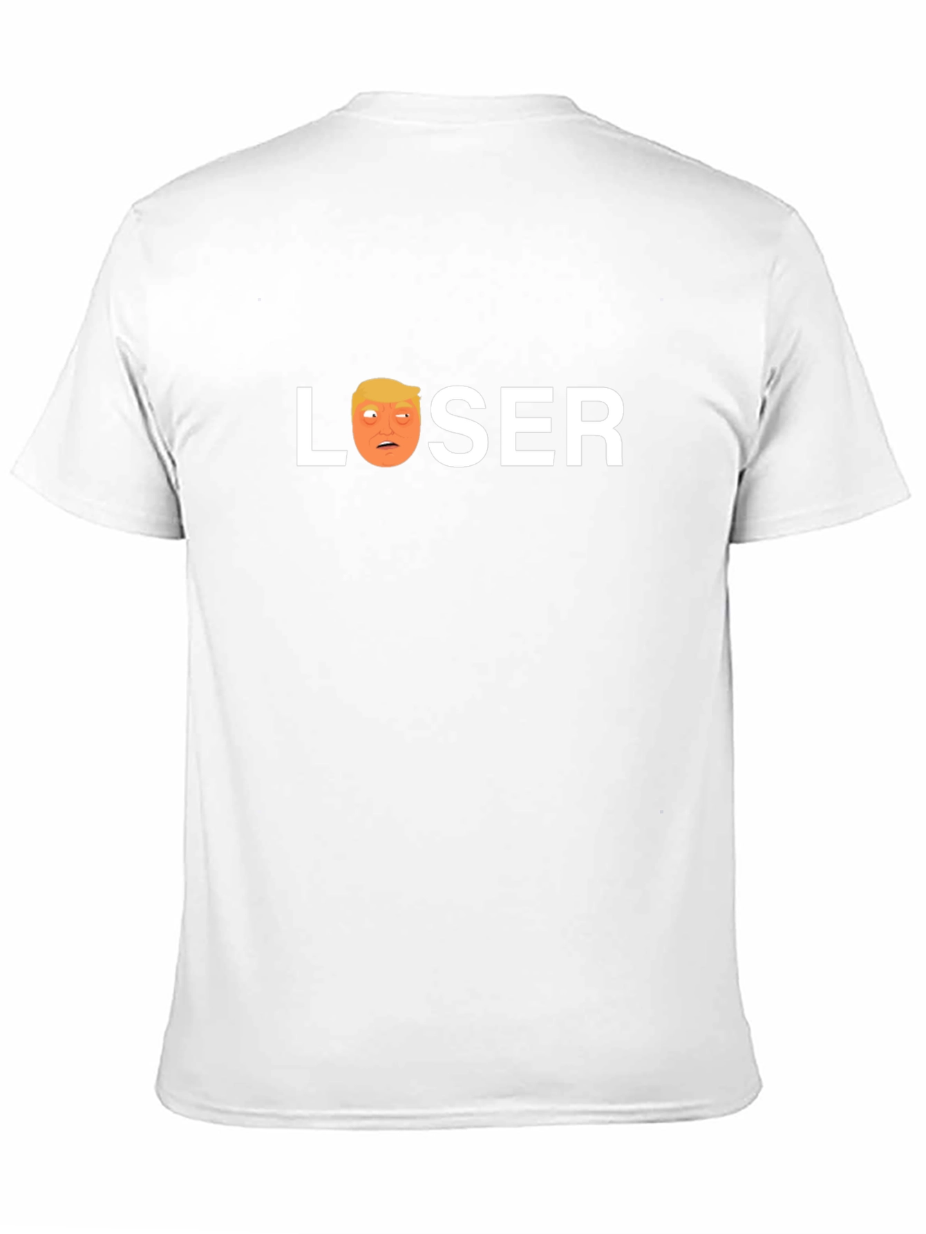 Loser Trump Graphic T-Shirt - Black Crew Neck Tee