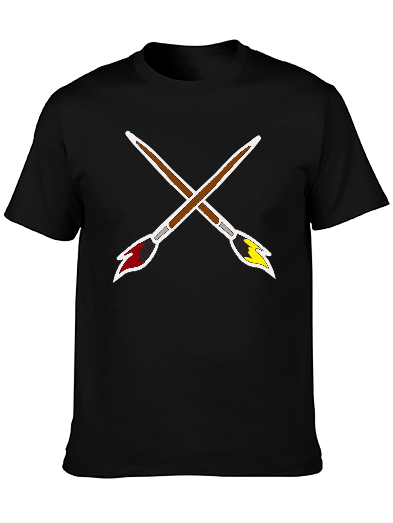 Paint Brush T-Shirt - Artistic Tee