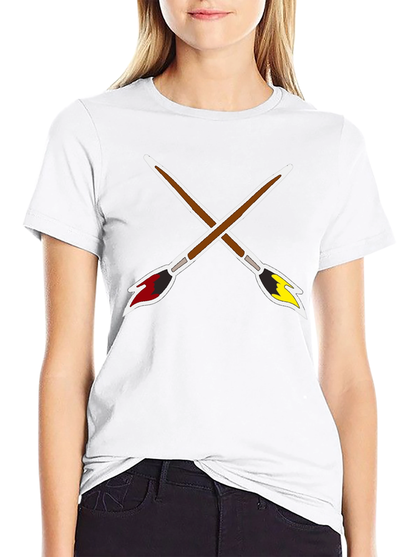 Paint Brush T-Shirt - Artistic Tee