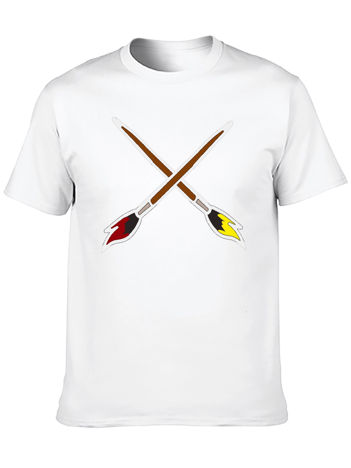 Paint Brush T-Shirt - Artistic Tee