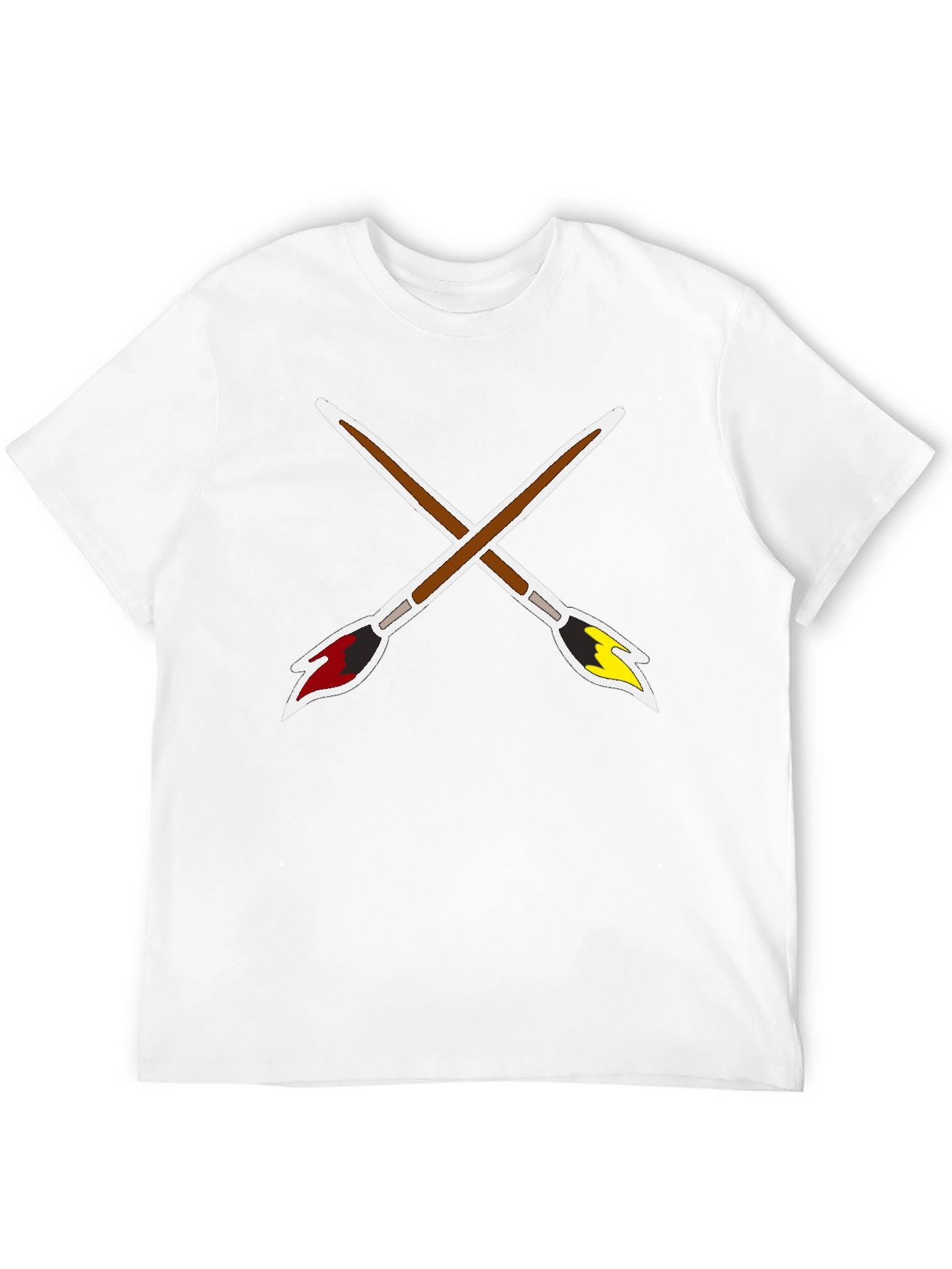 Paint Brush T-Shirt - Artistic Tee