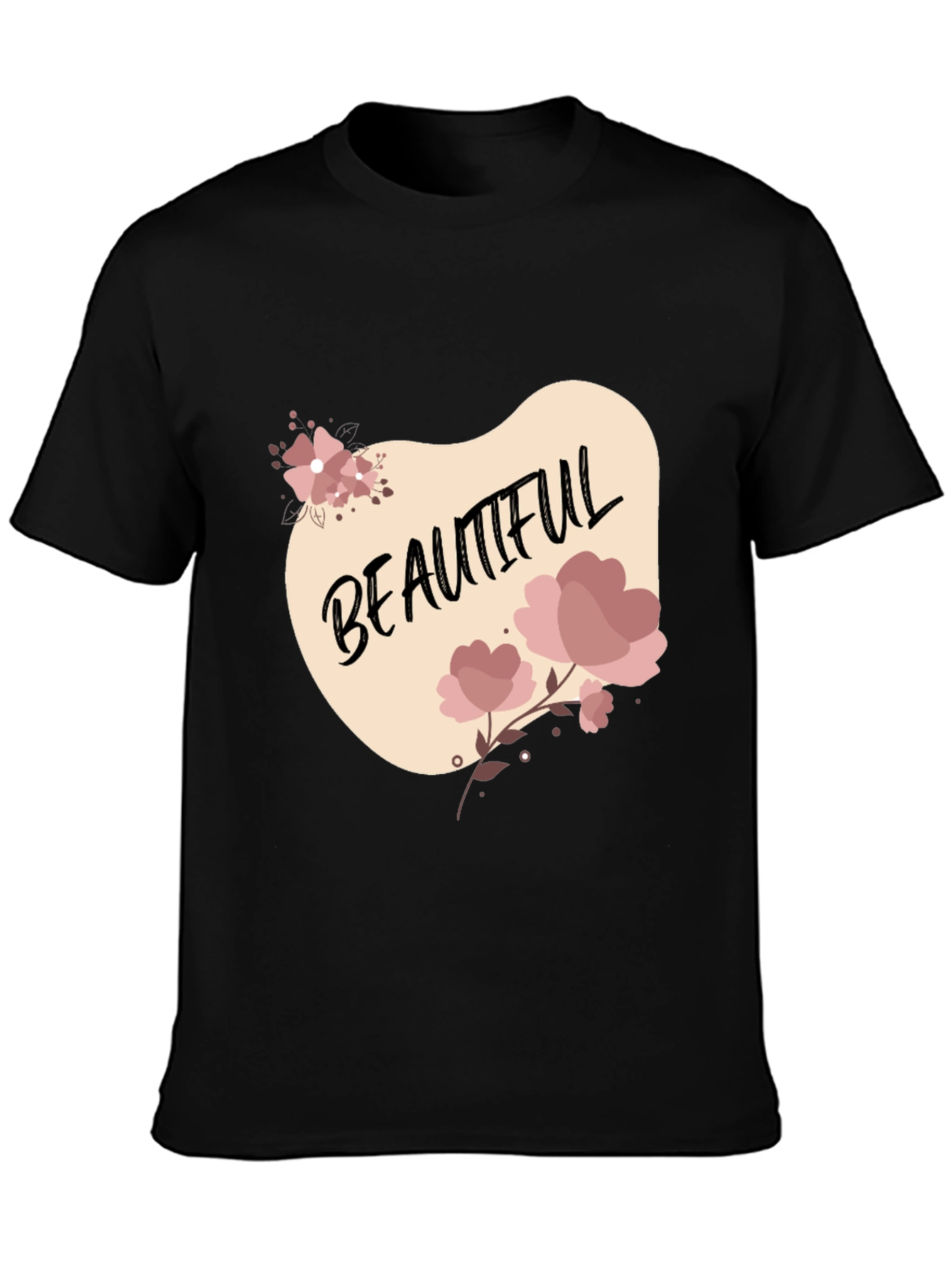 Beautiful Floral Graphic T-Shirt