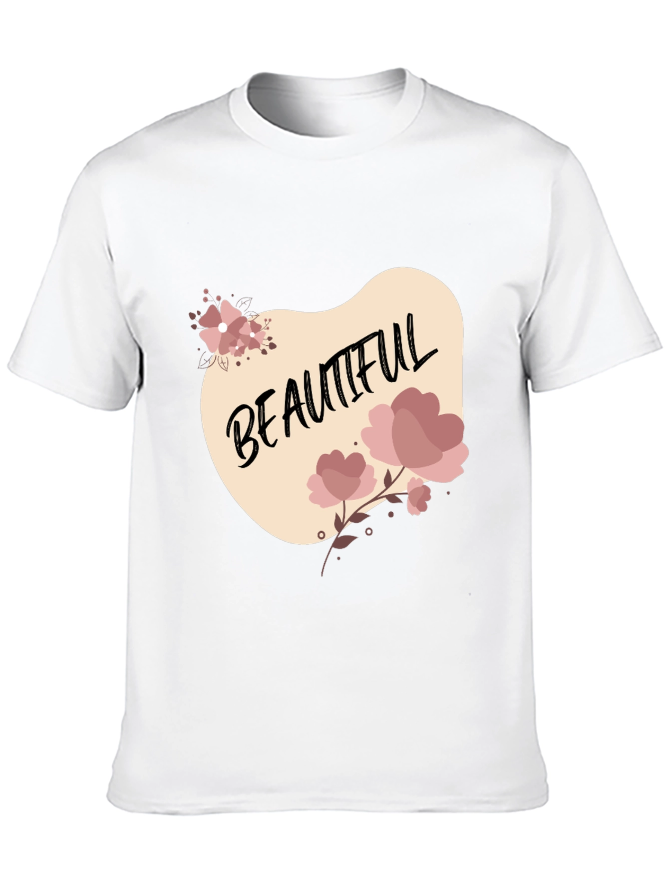 Beautiful Floral Graphic T-Shirt