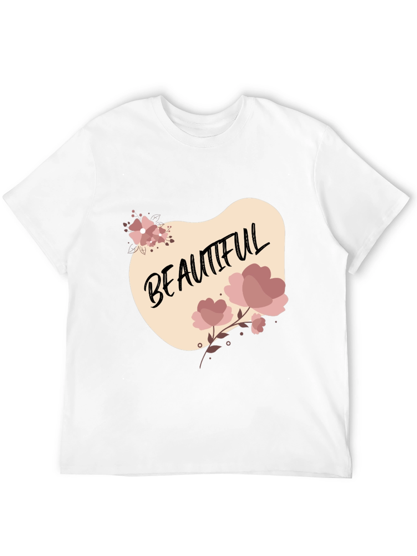 Beautiful Floral Graphic T-Shirt