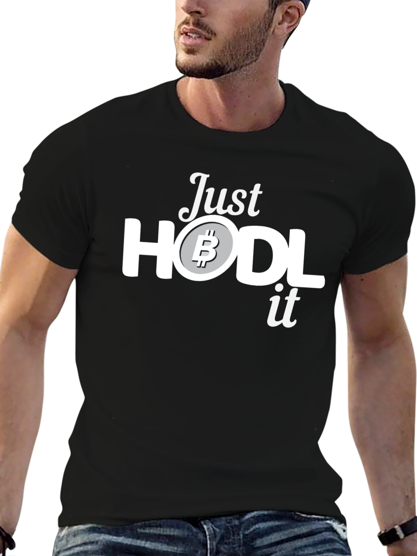 Just HODL It Bitcoin Crypto T-Shirt