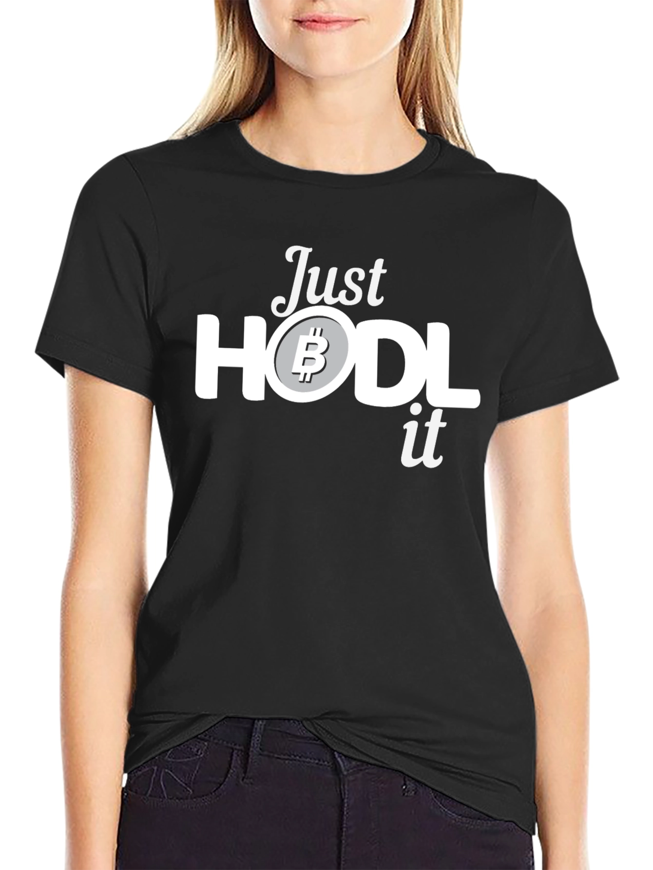 Just HODL It Bitcoin Crypto T-Shirt