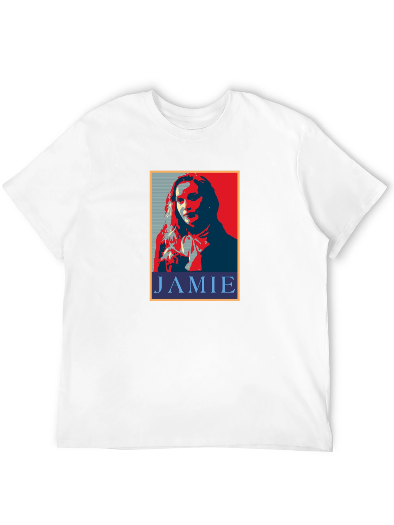 Jamie Portrait Black T-Shirt