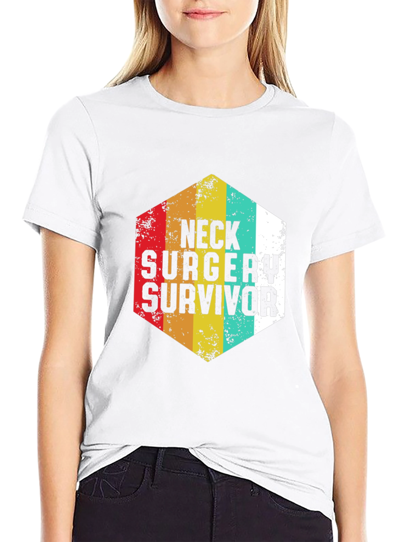 Neck Surgery Survivor Graphic T-Shirt
