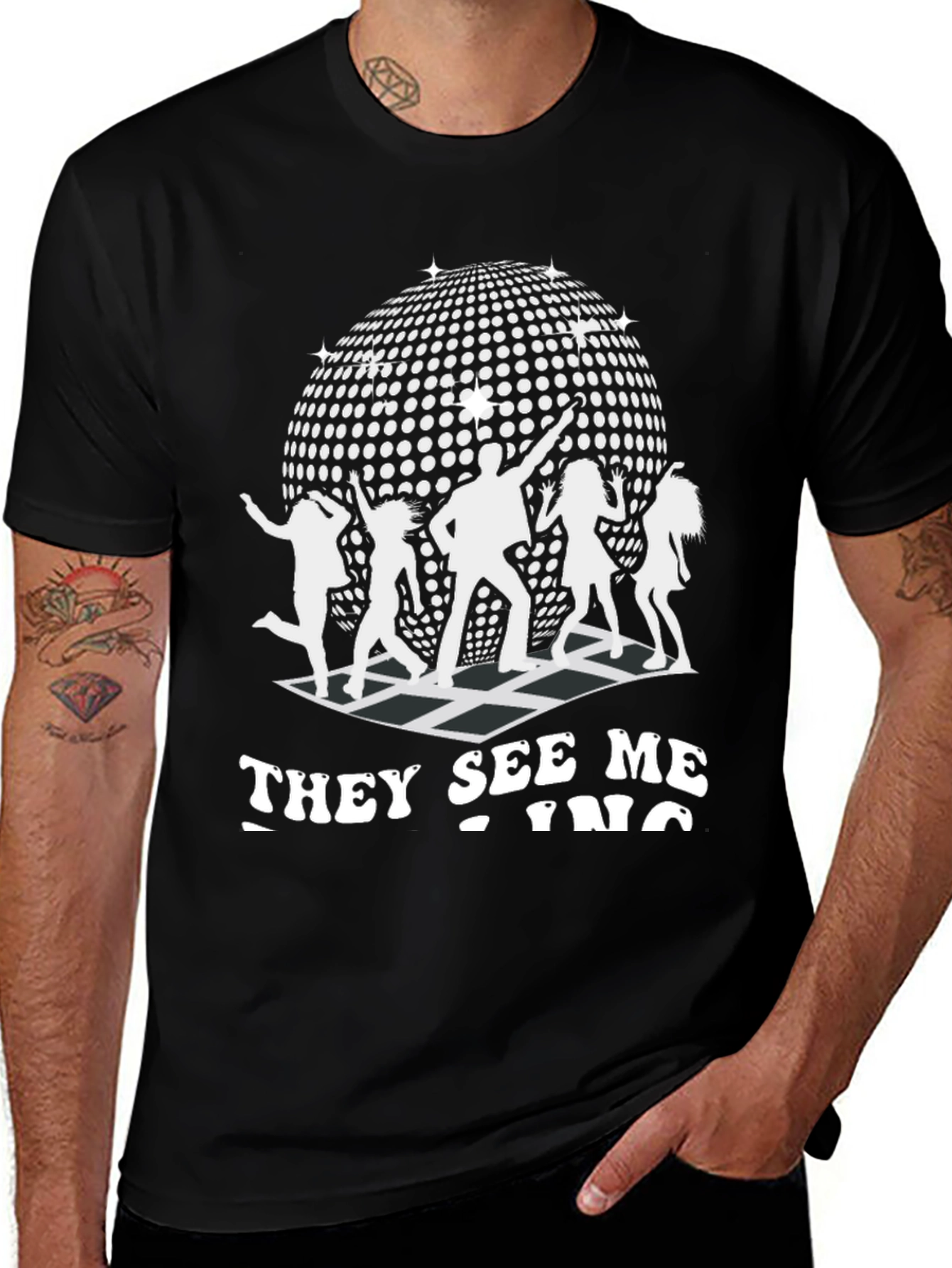 Disco Fever T-Shirt - They See Me Rollin