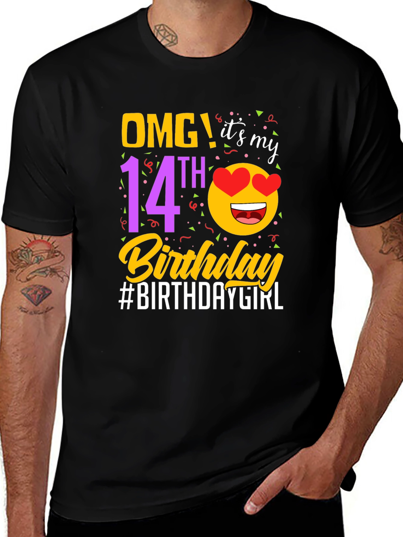 OMG! Its My 14th Birthday T-Shirt