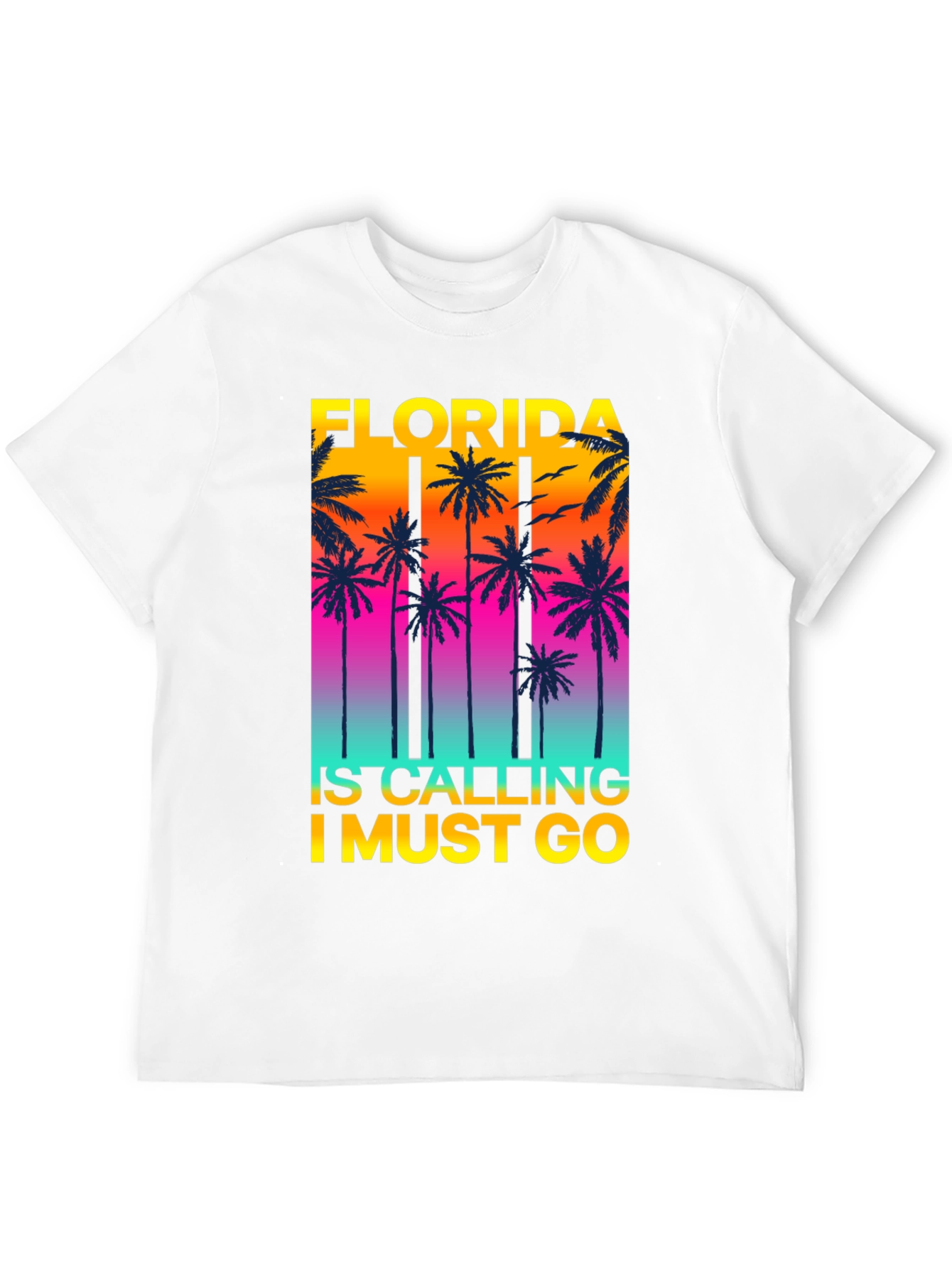 Florida Calling T-Shirt Palm Tree Graphic