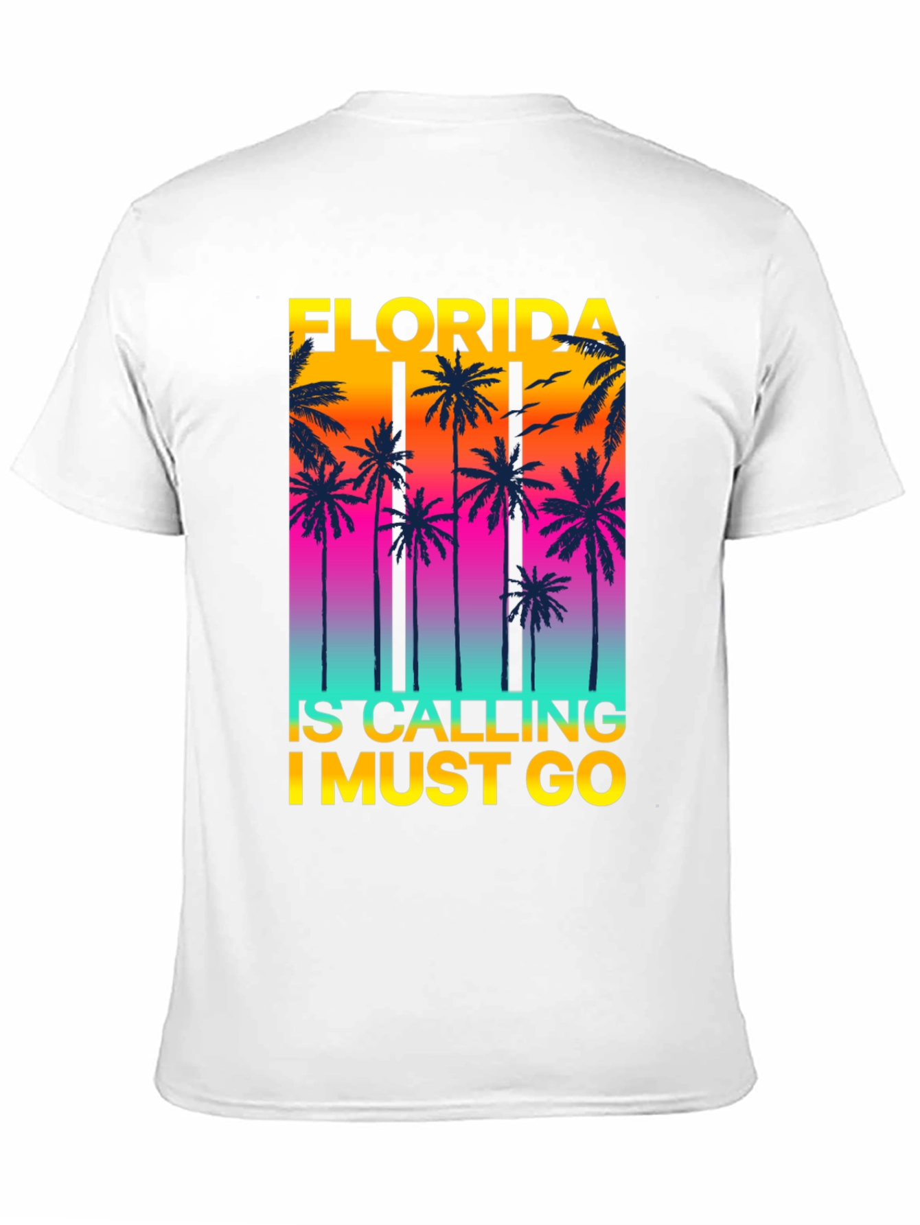 Florida Calling T-Shirt Palm Tree Graphic