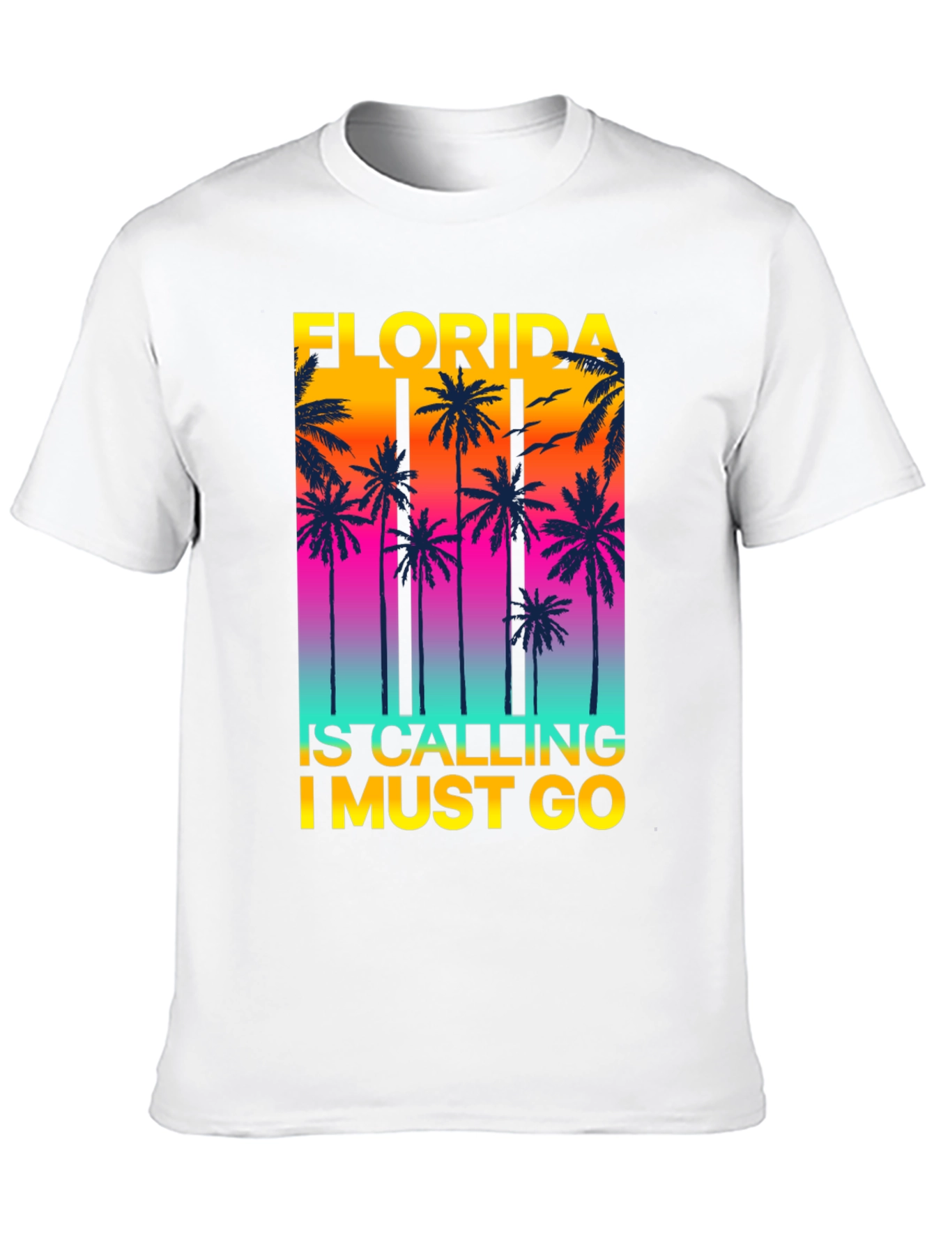 Florida Calling T-Shirt Palm Tree Graphic