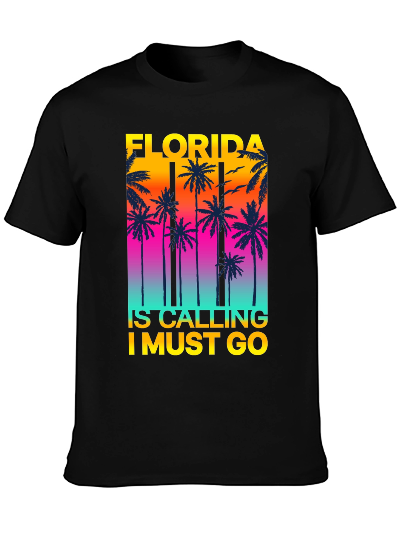 Florida Calling T-Shirt Palm Tree Graphic