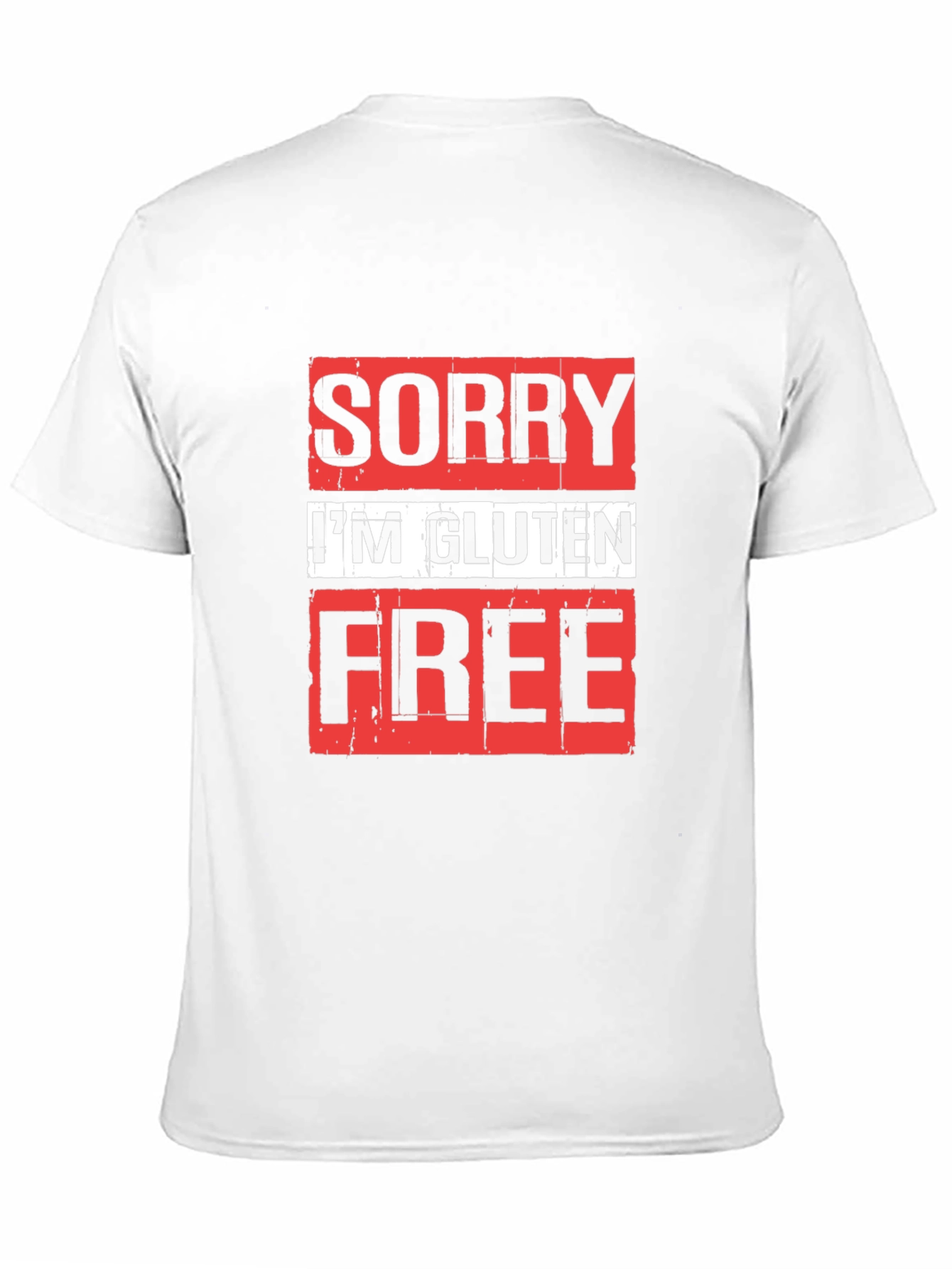 Sorry Im Gluten Free T-Shirt Black