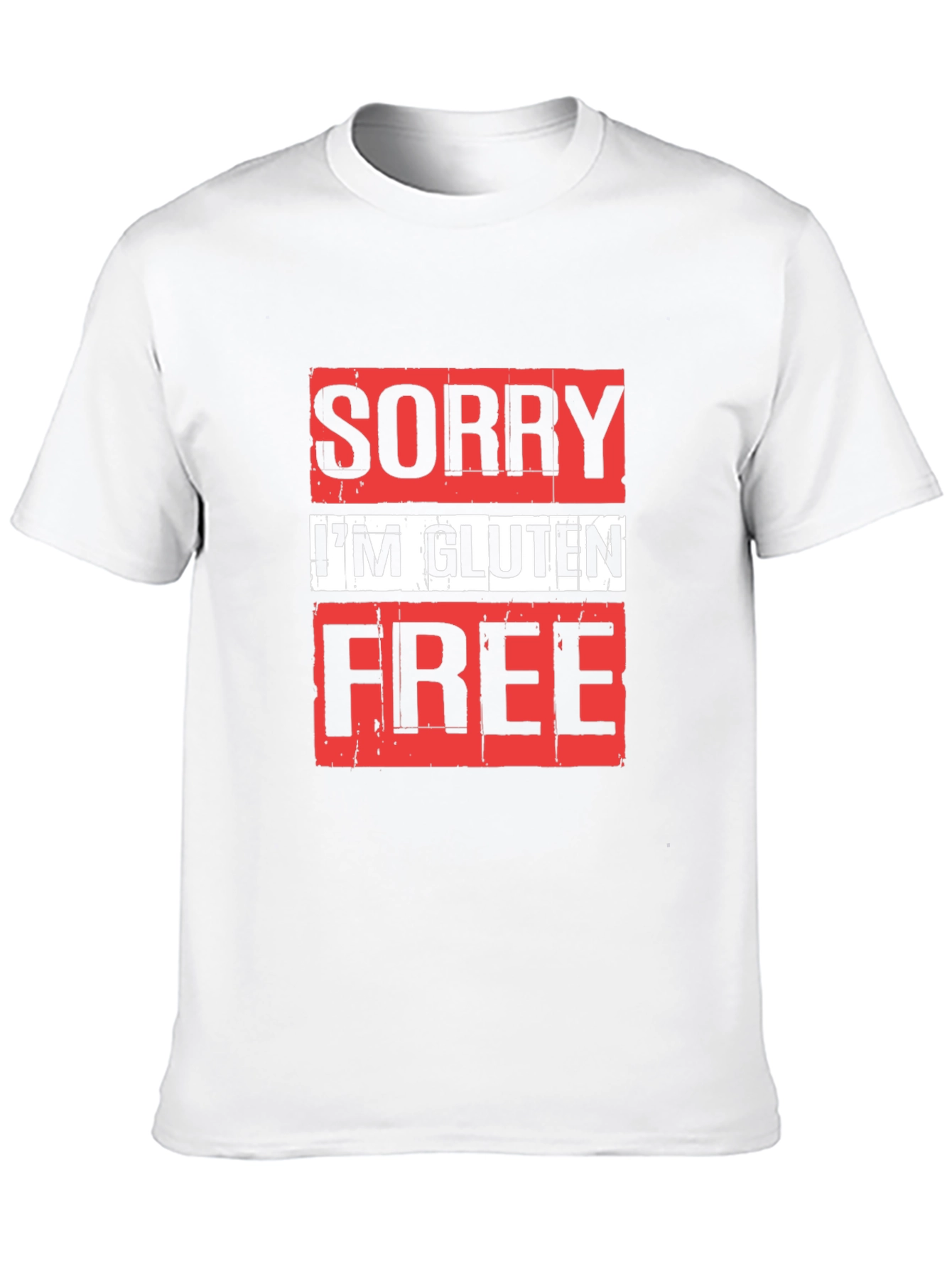 Sorry Im Gluten Free T-Shirt Black