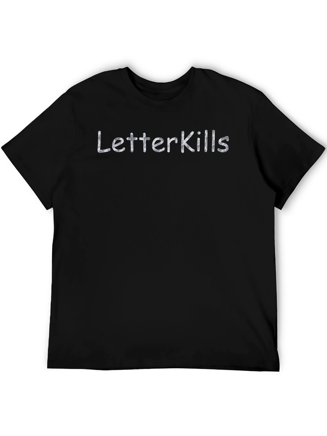 Letterkills Black T-Shirt