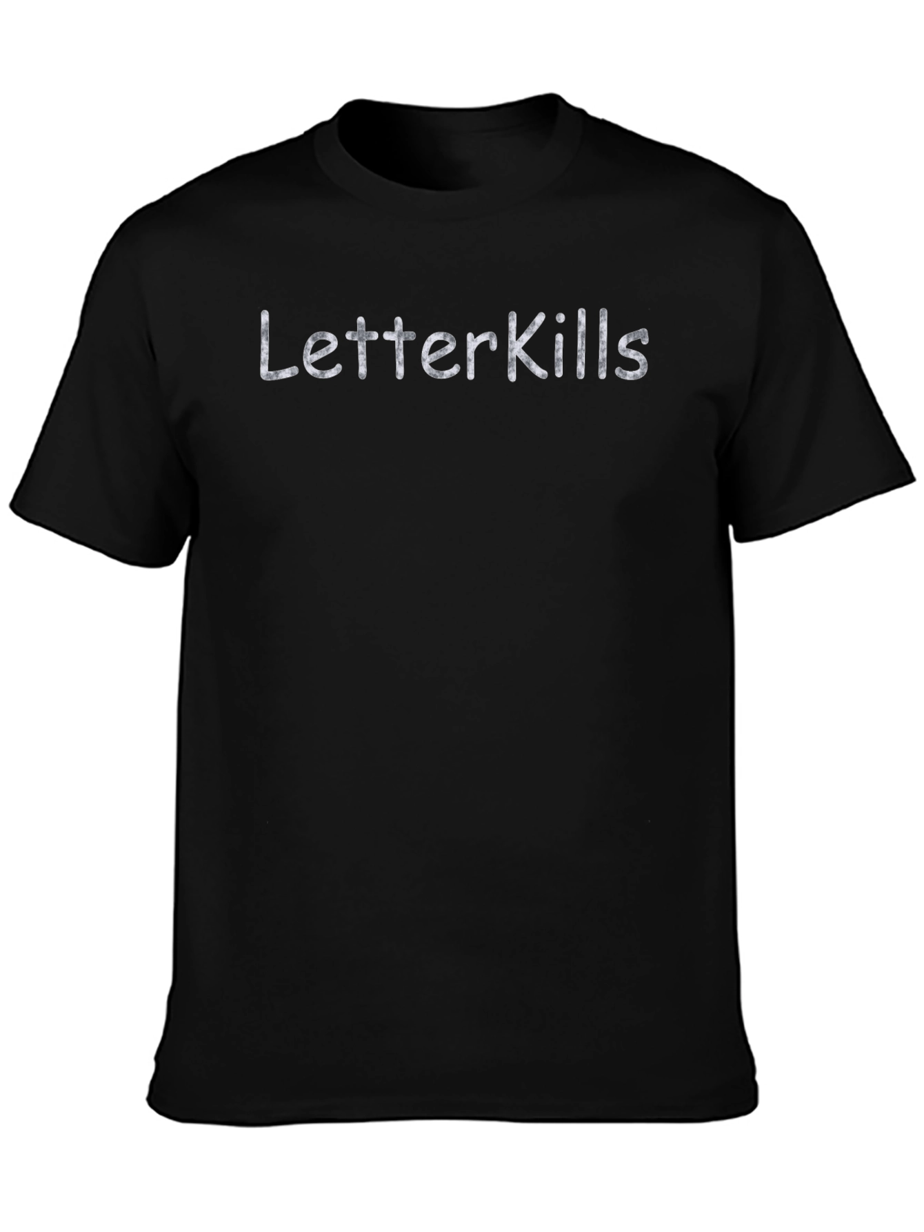 Letterkills Black T-Shirt