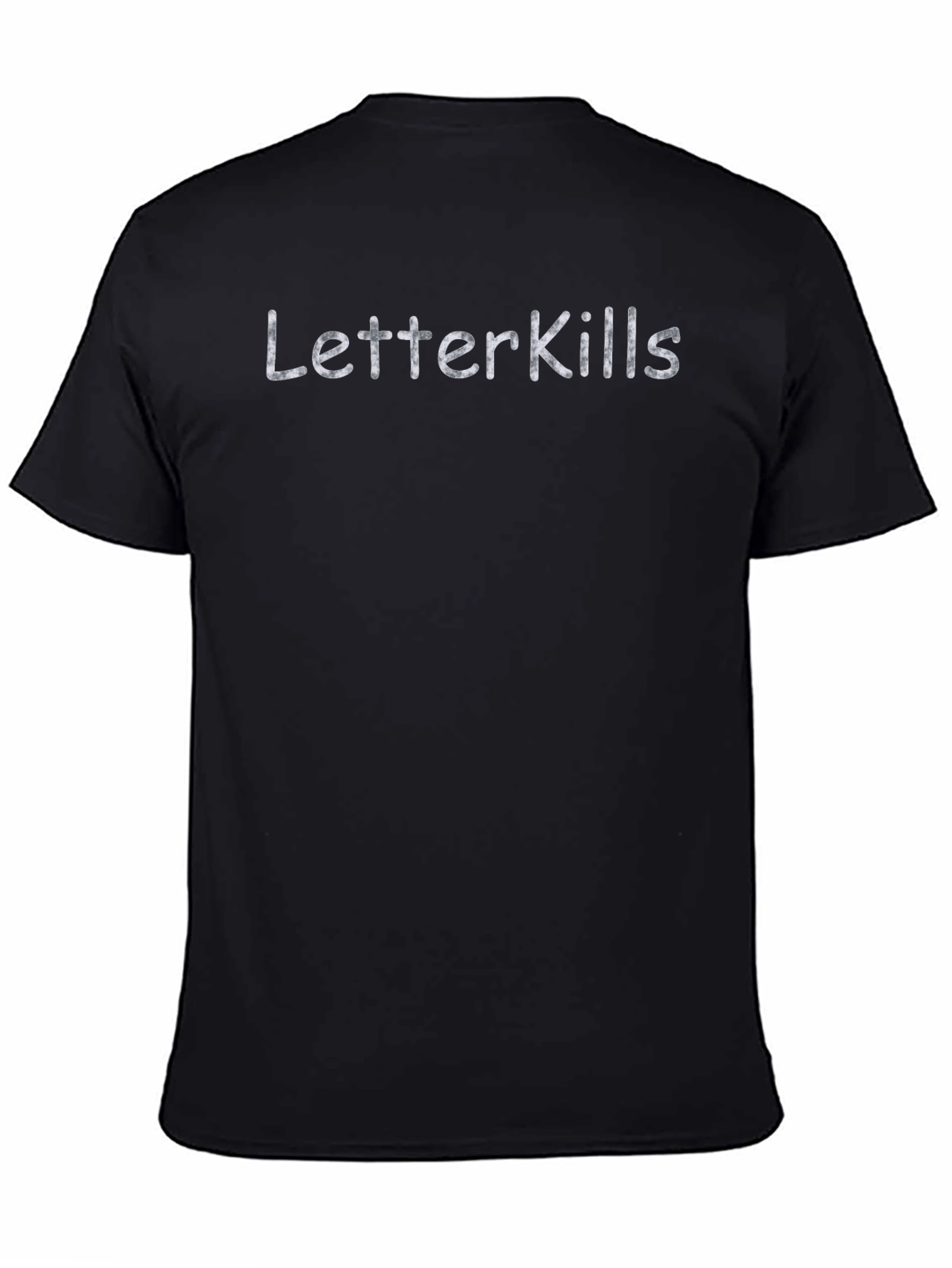 Letterkills Black T-Shirt
