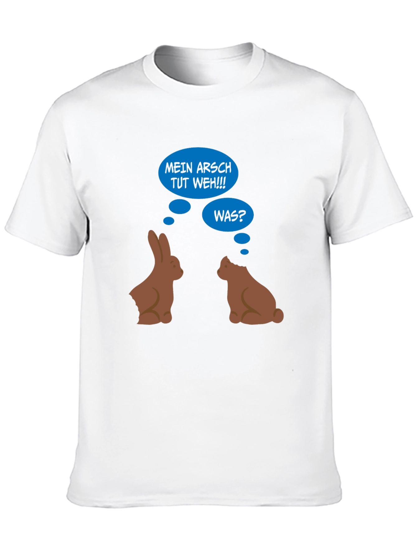 Funny Easter Bunny Butt Bite T-Shirt