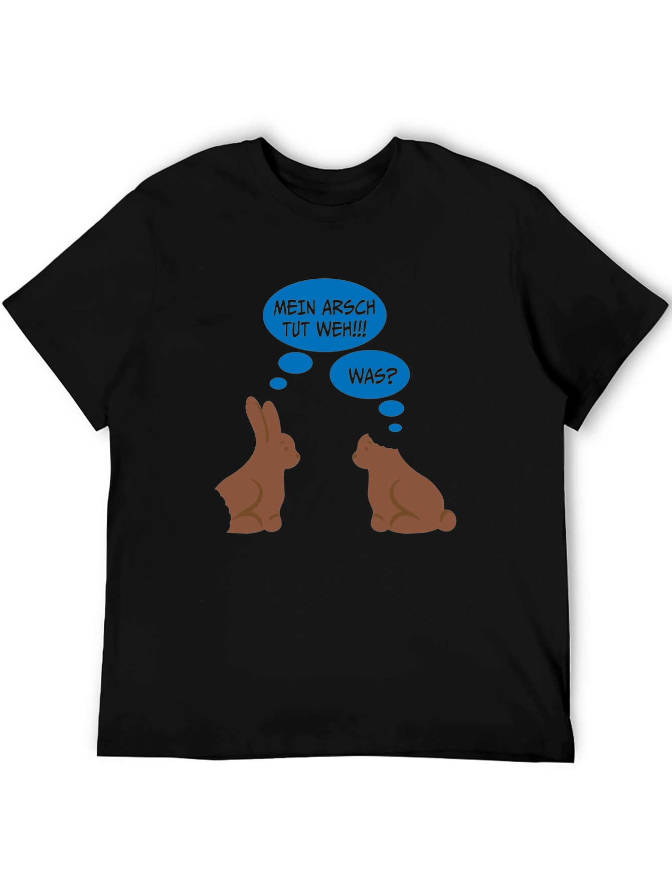 Funny Easter Bunny Butt Bite T-Shirt
