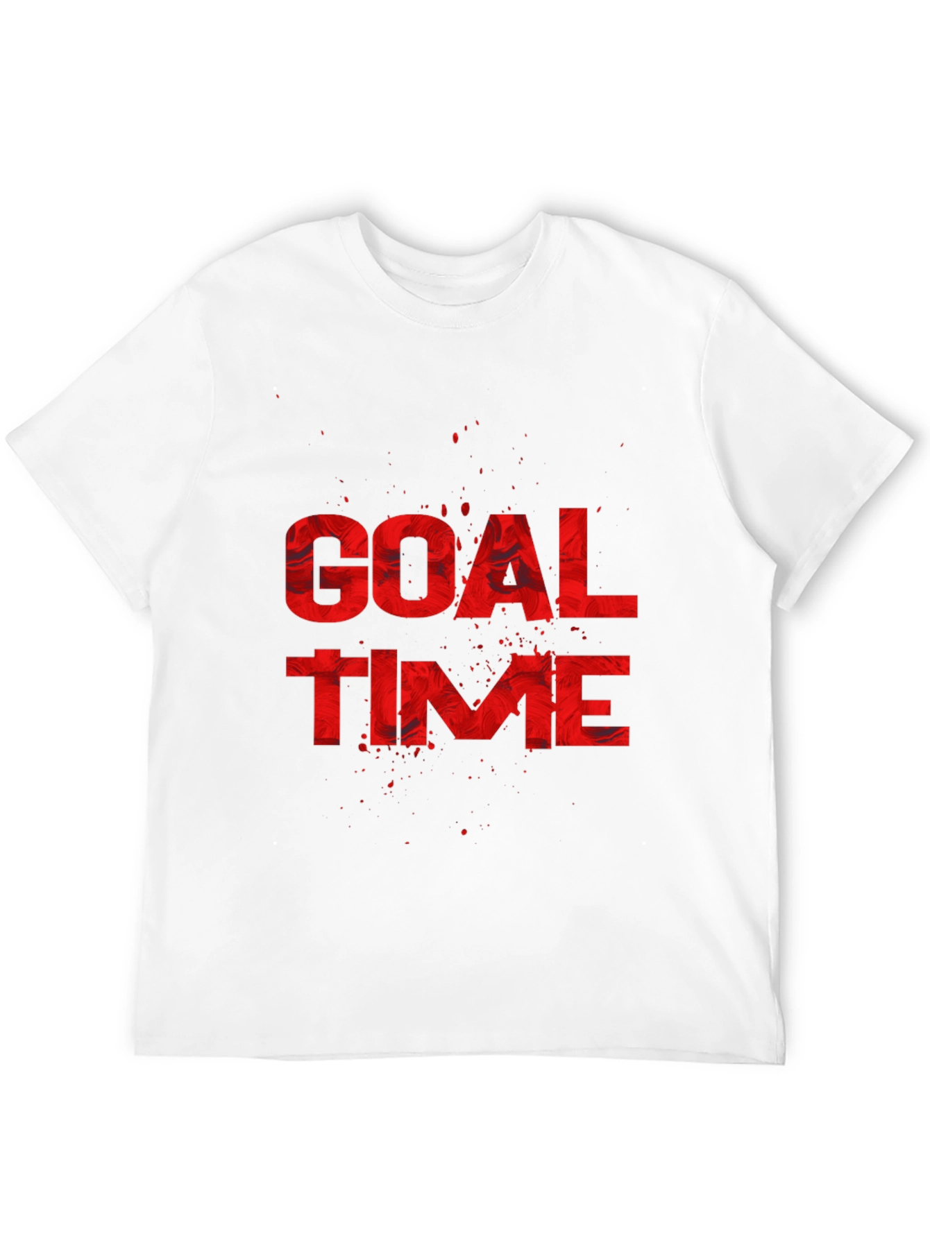 Goal Time Graphic Tee - Black Sports T-Shirt