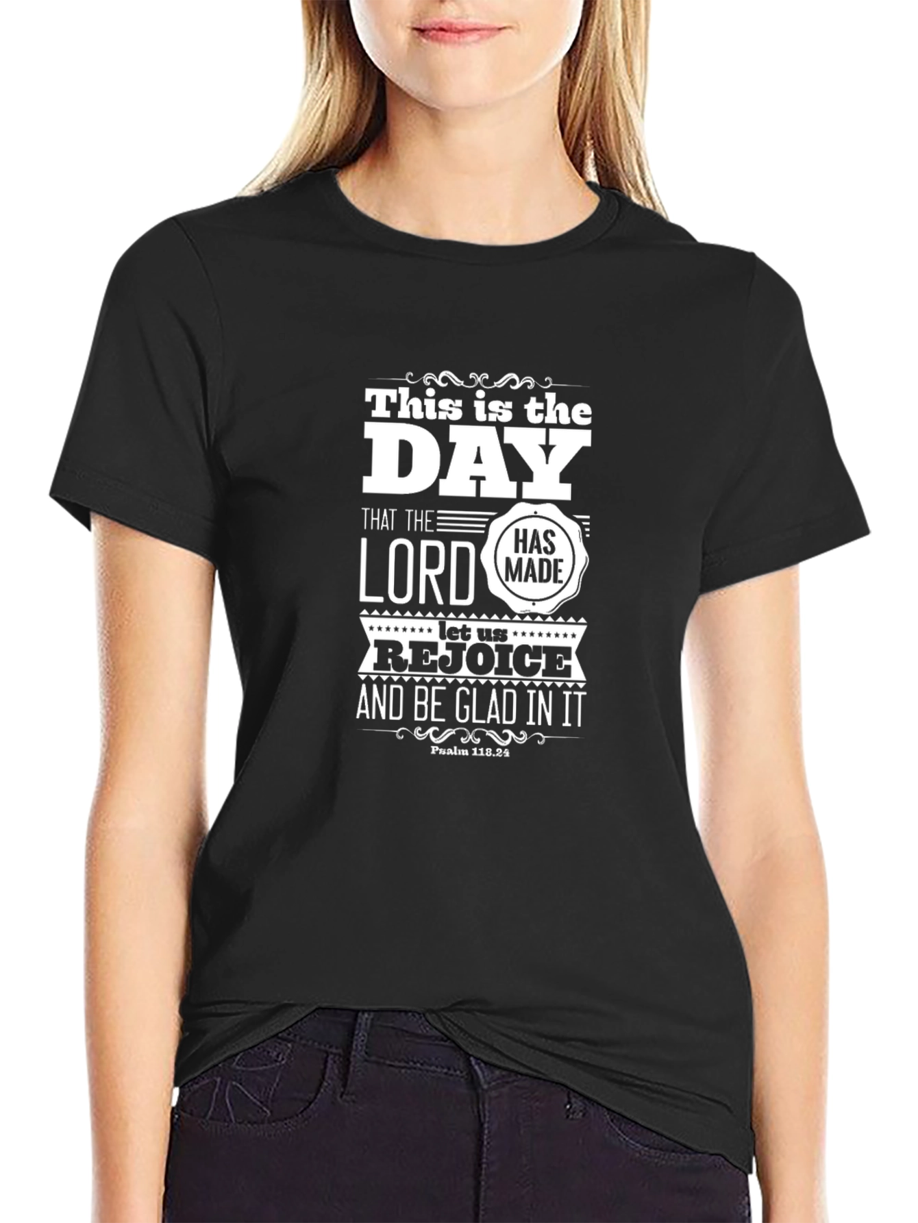 This is the Day T-Shirt Christian Bible Verse