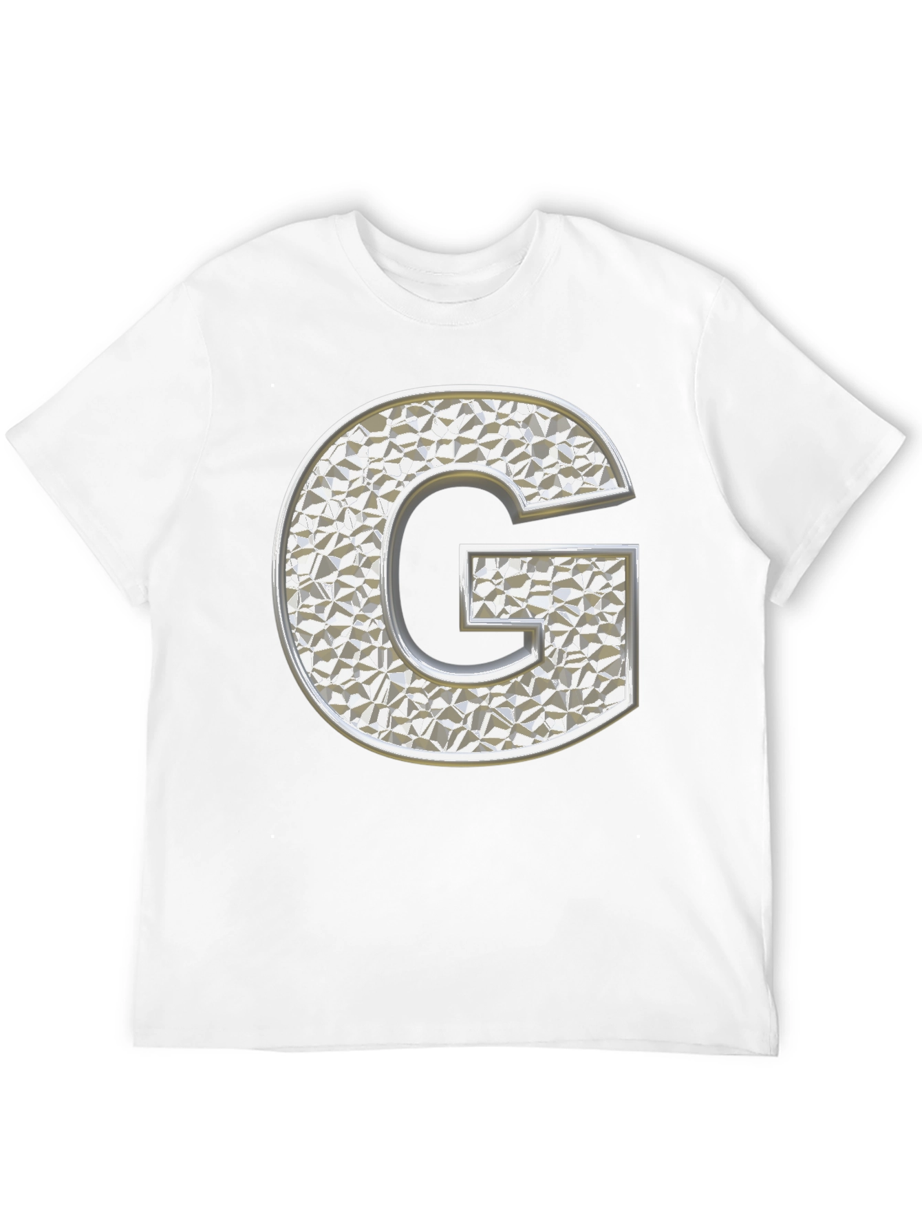 Letter G Stylish Black T-Shirt
