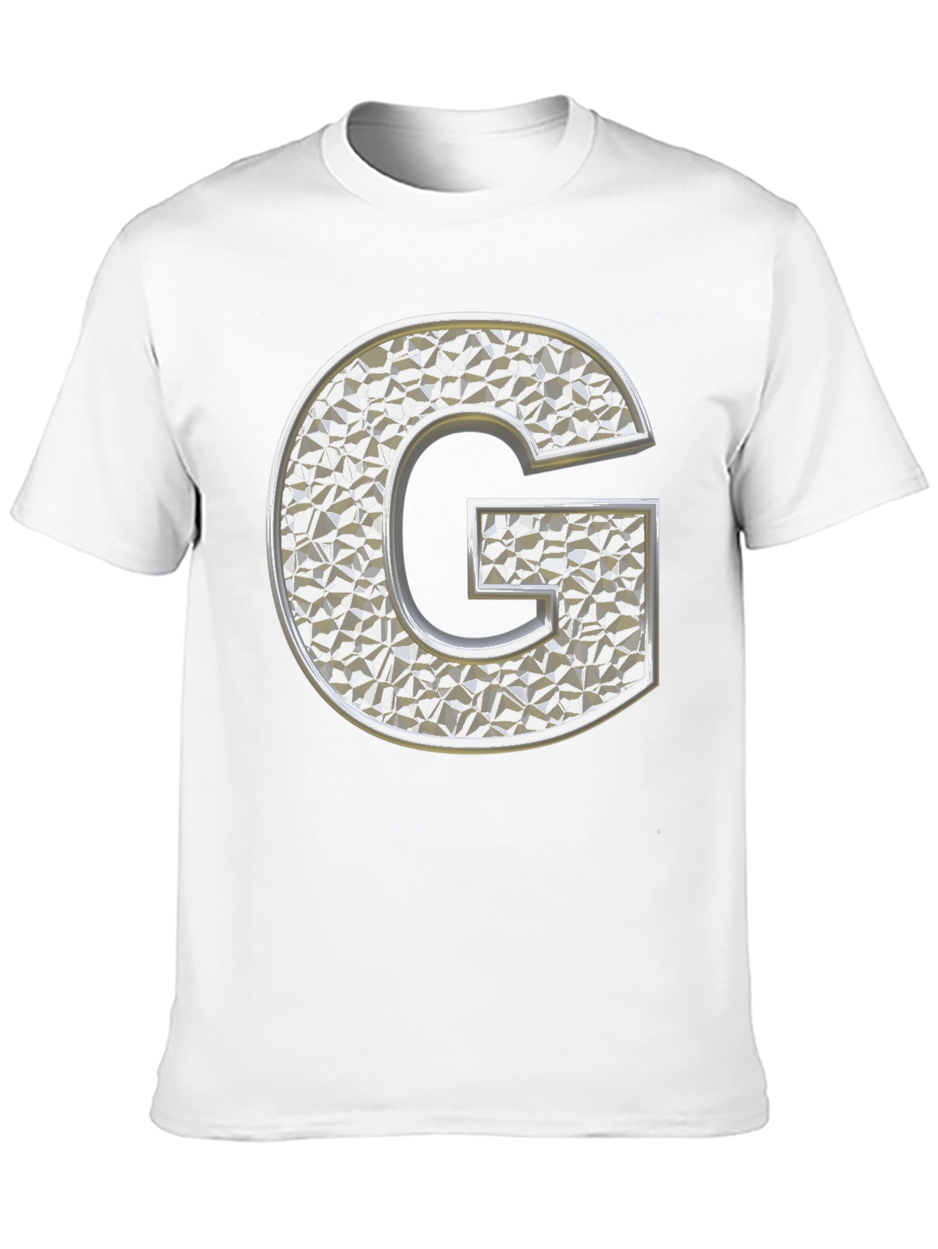 Letter G Stylish Black T-Shirt