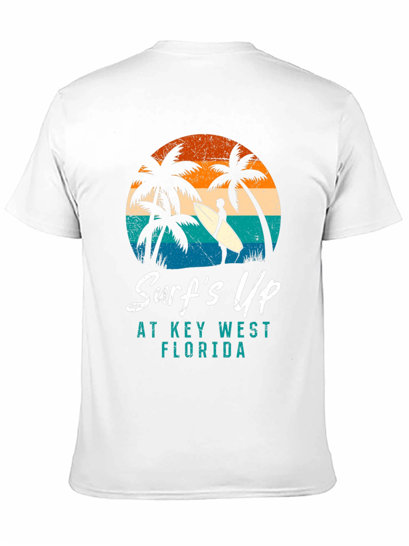 Surfs Up Key West Florida Tee