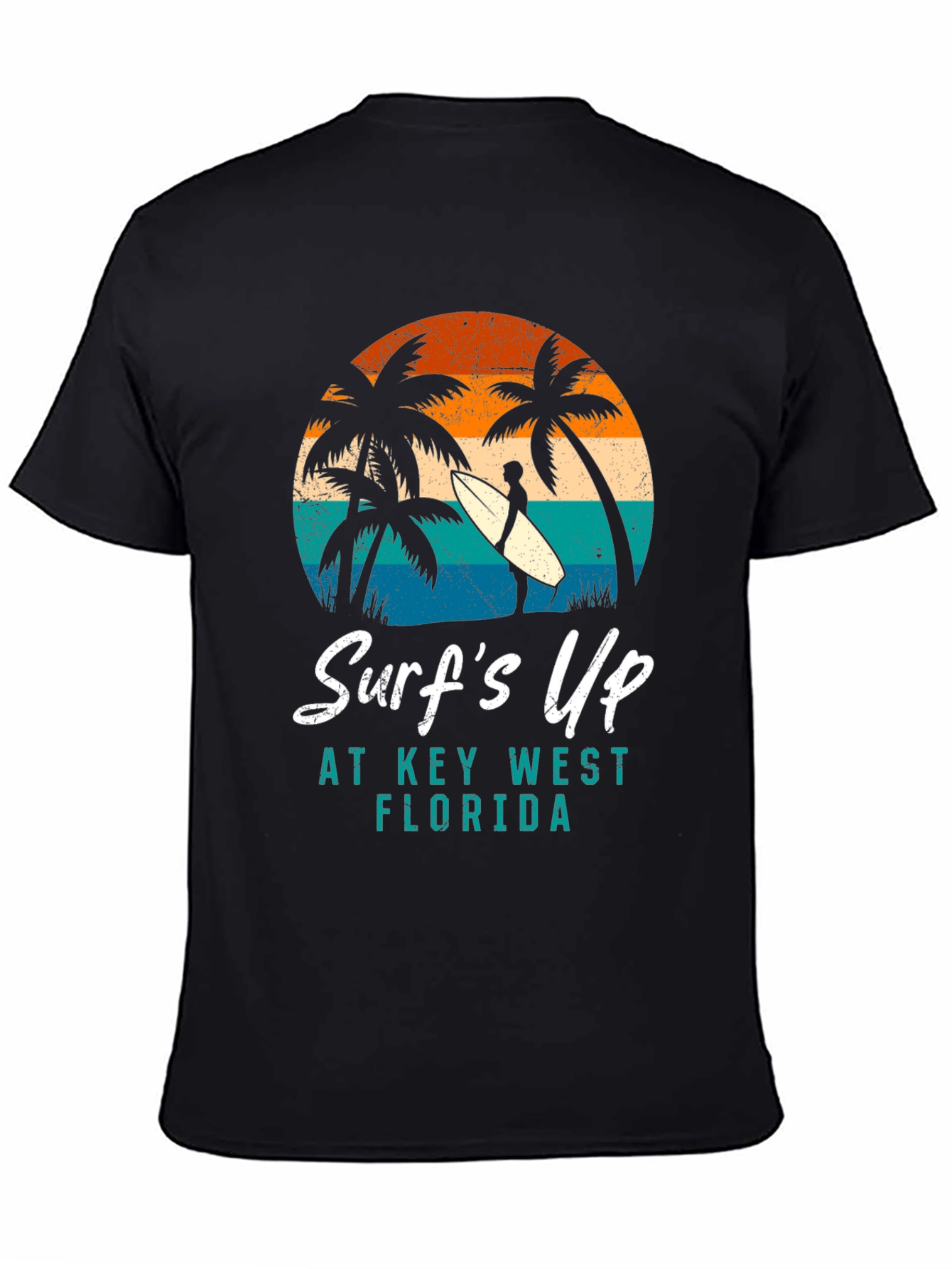 Surfs Up Key West Florida Tee