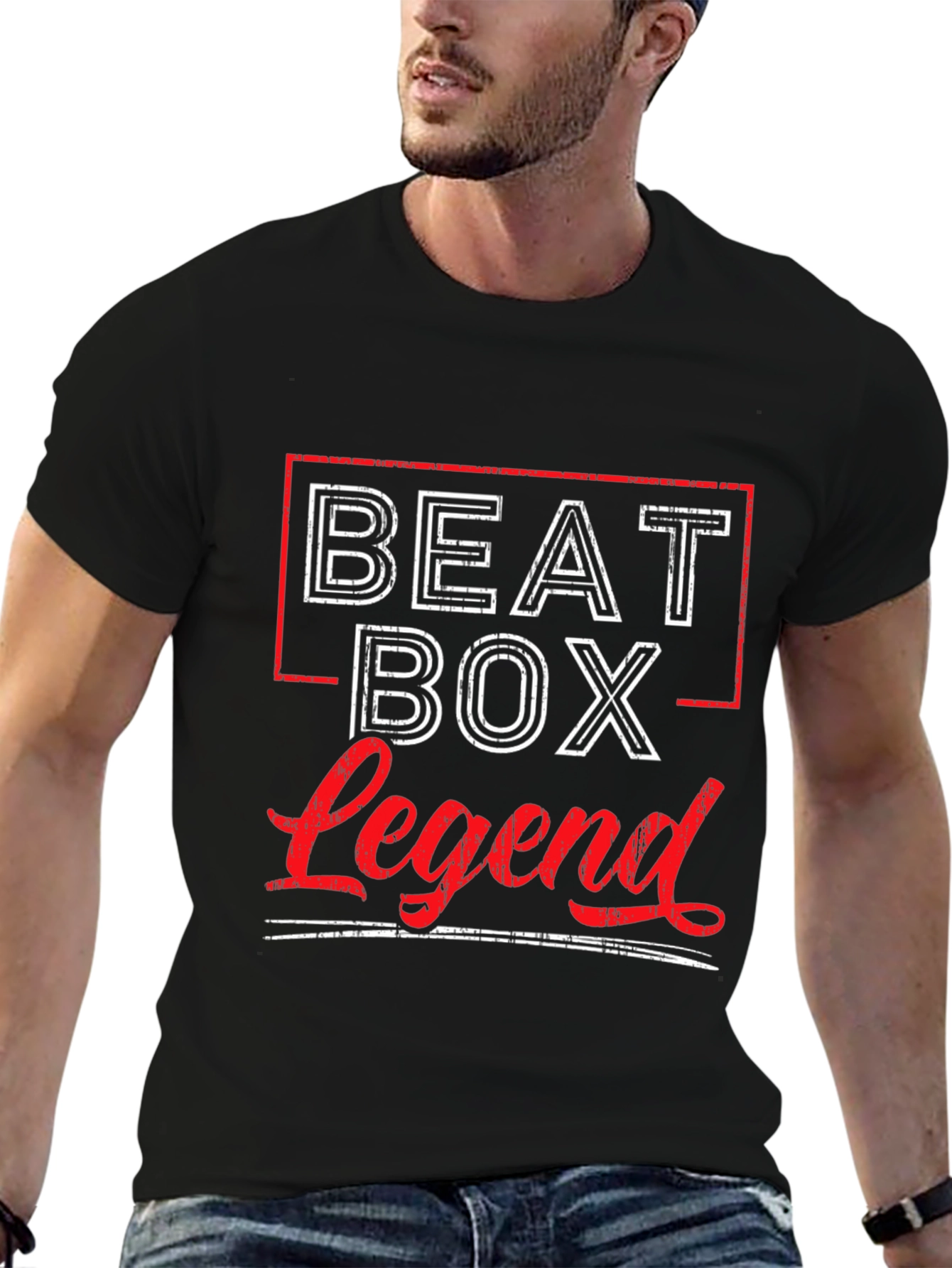 Beatbox Legend Graphic Tee - Music Lovers T-Shirt