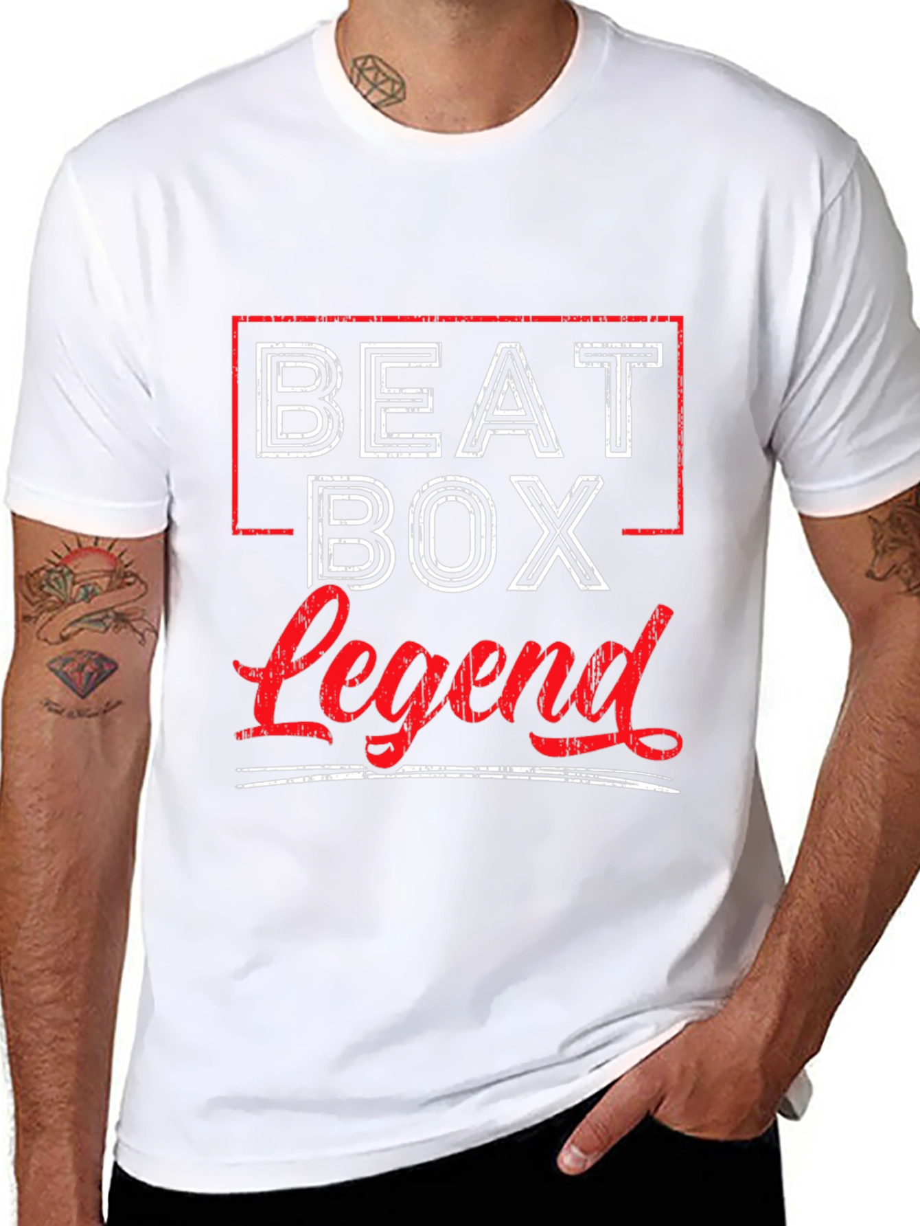 Beatbox Legend Graphic Tee - Music Lovers T-Shirt
