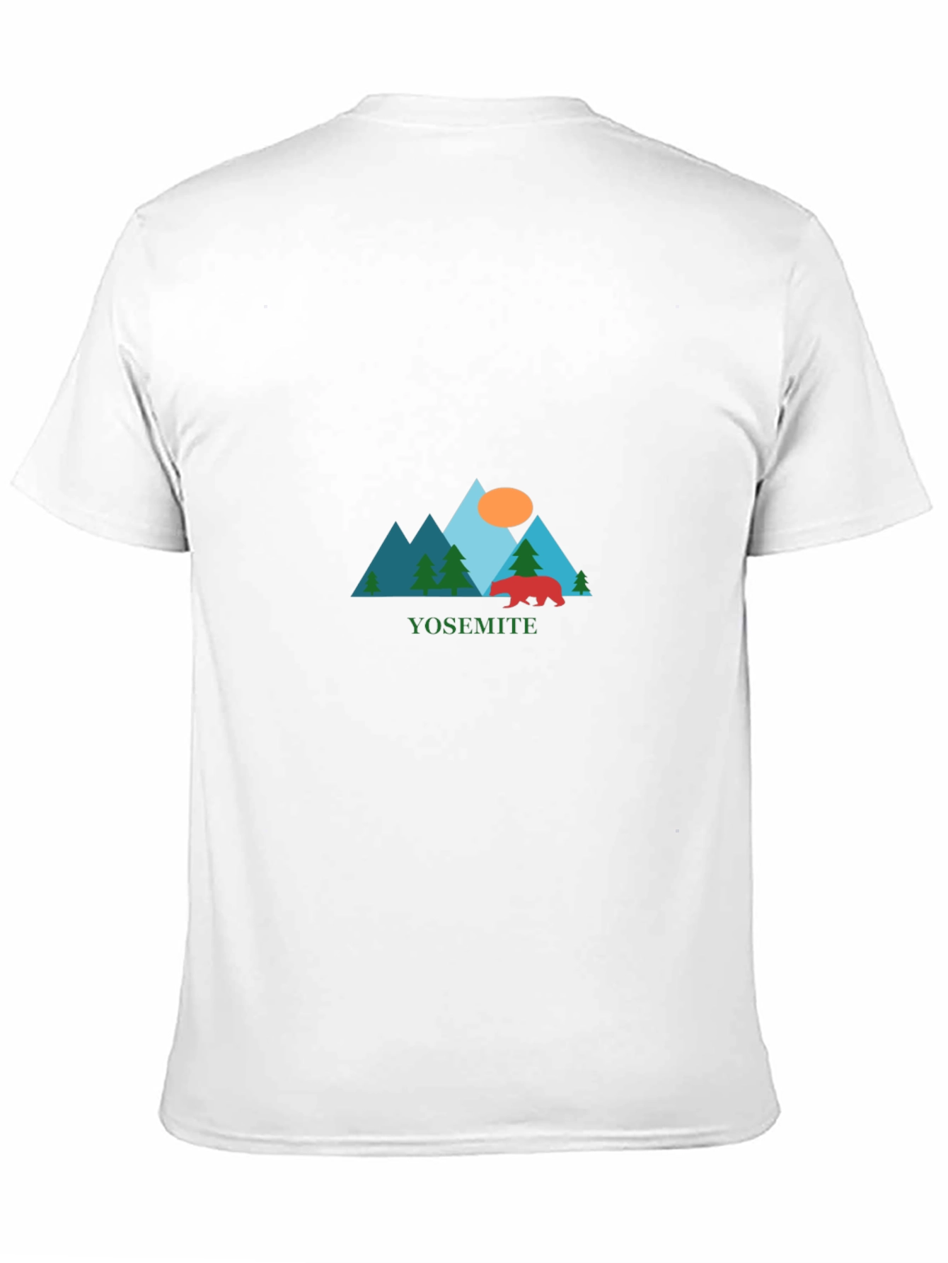 Yosemite Graphic Tee - Nature Inspired Black T-Shirt