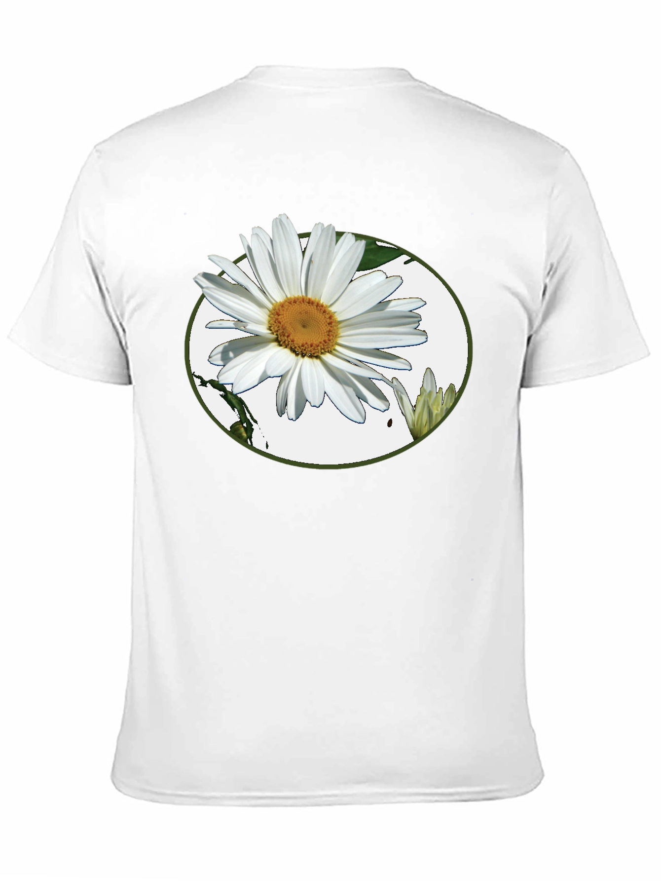 Daisy Graphic Tee - Casual Black T-Shirt