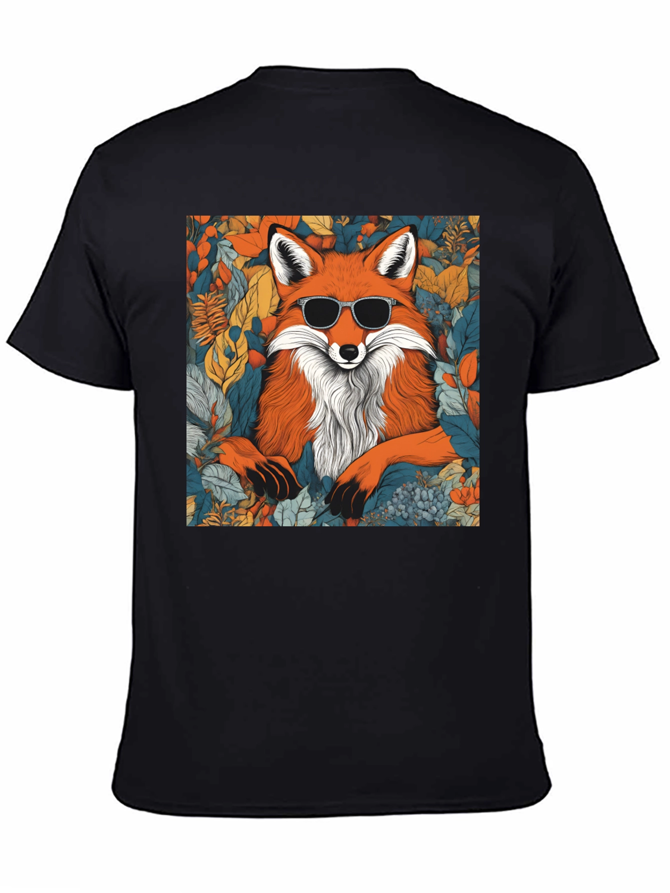 Cool Fox Graphic T-Shirt - Stylish Unisex Tee