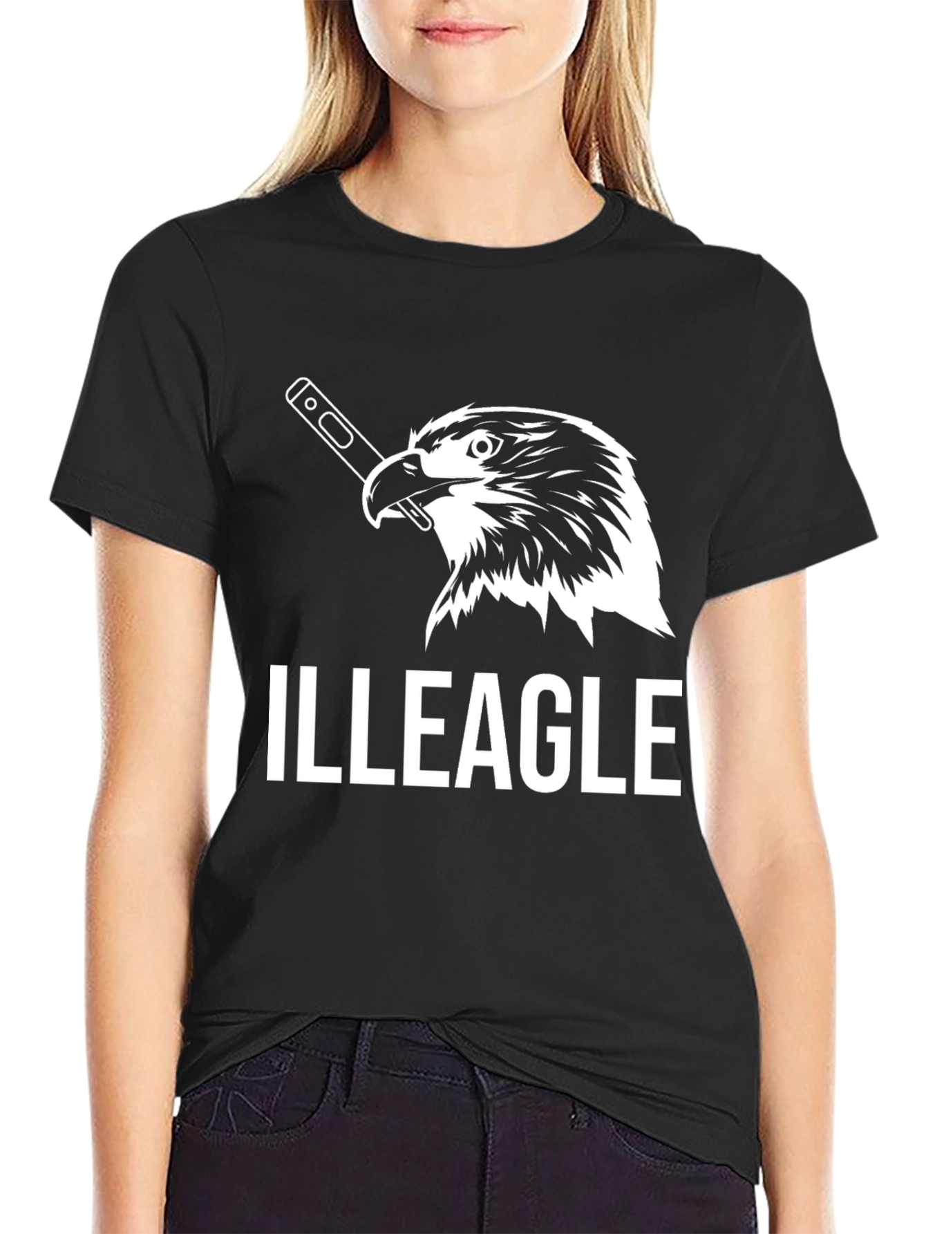 Illeagle T-Shirt - Funny Eagle Design