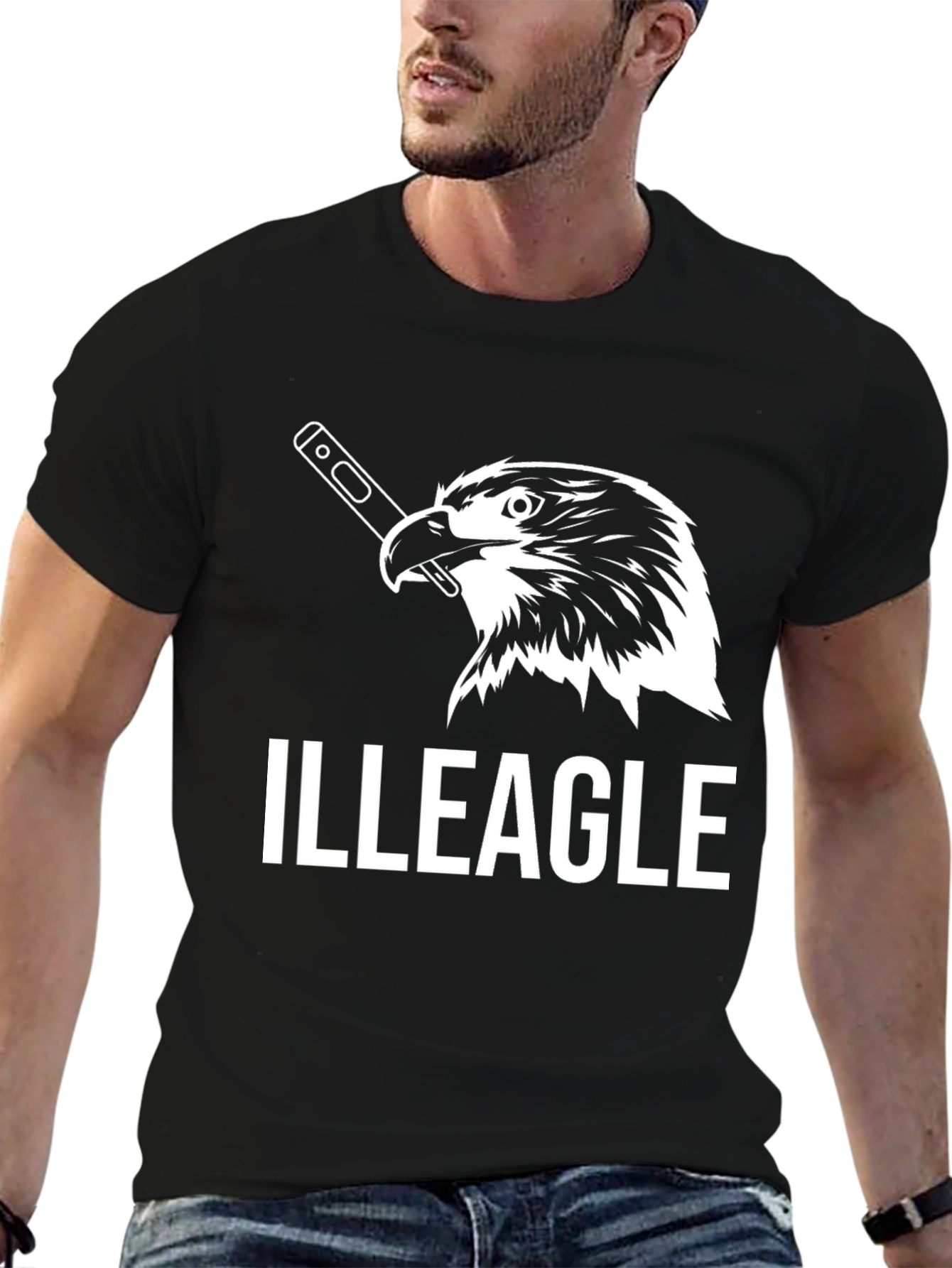 Illeagle T-Shirt - Funny Eagle Design