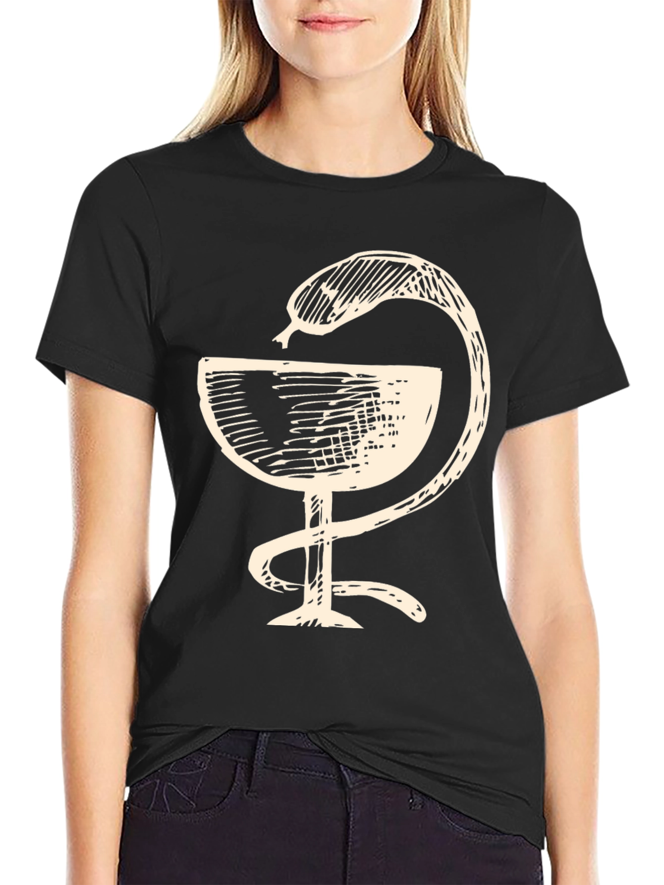 Caduceus Bowl T-Shirt