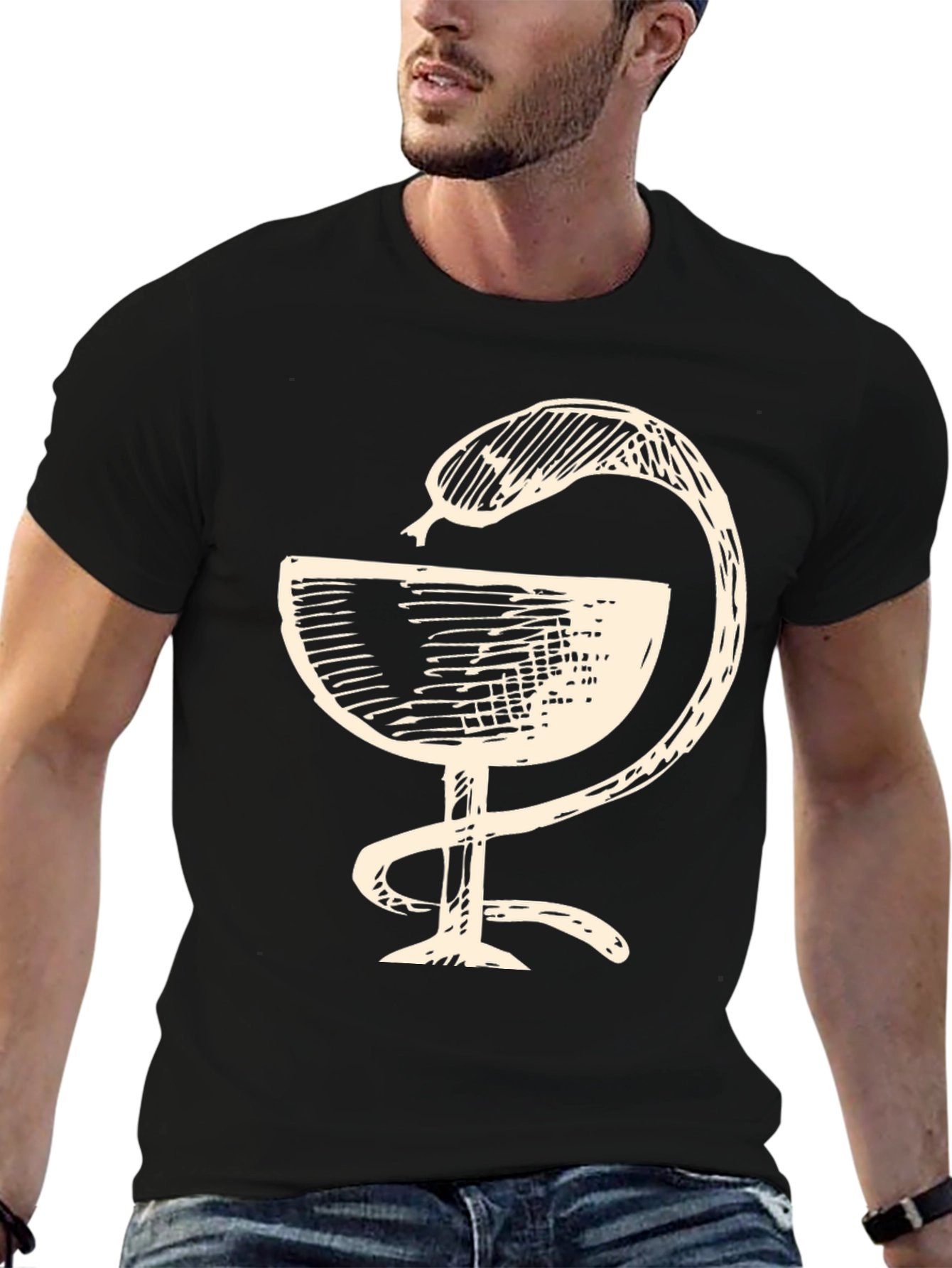 Caduceus Bowl T-Shirt