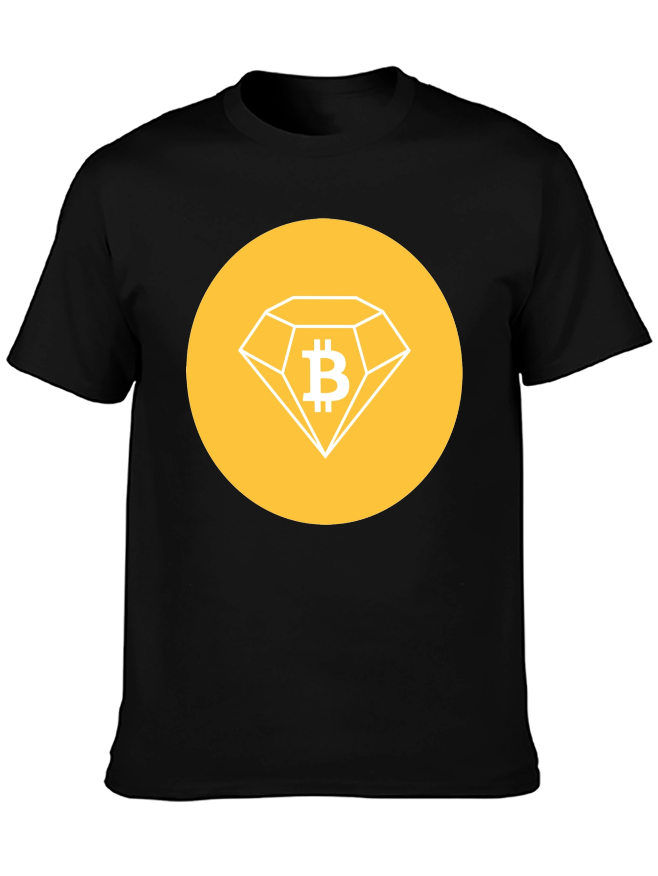 Bitcoin Diamond Black T-Shirt - Crypto Style