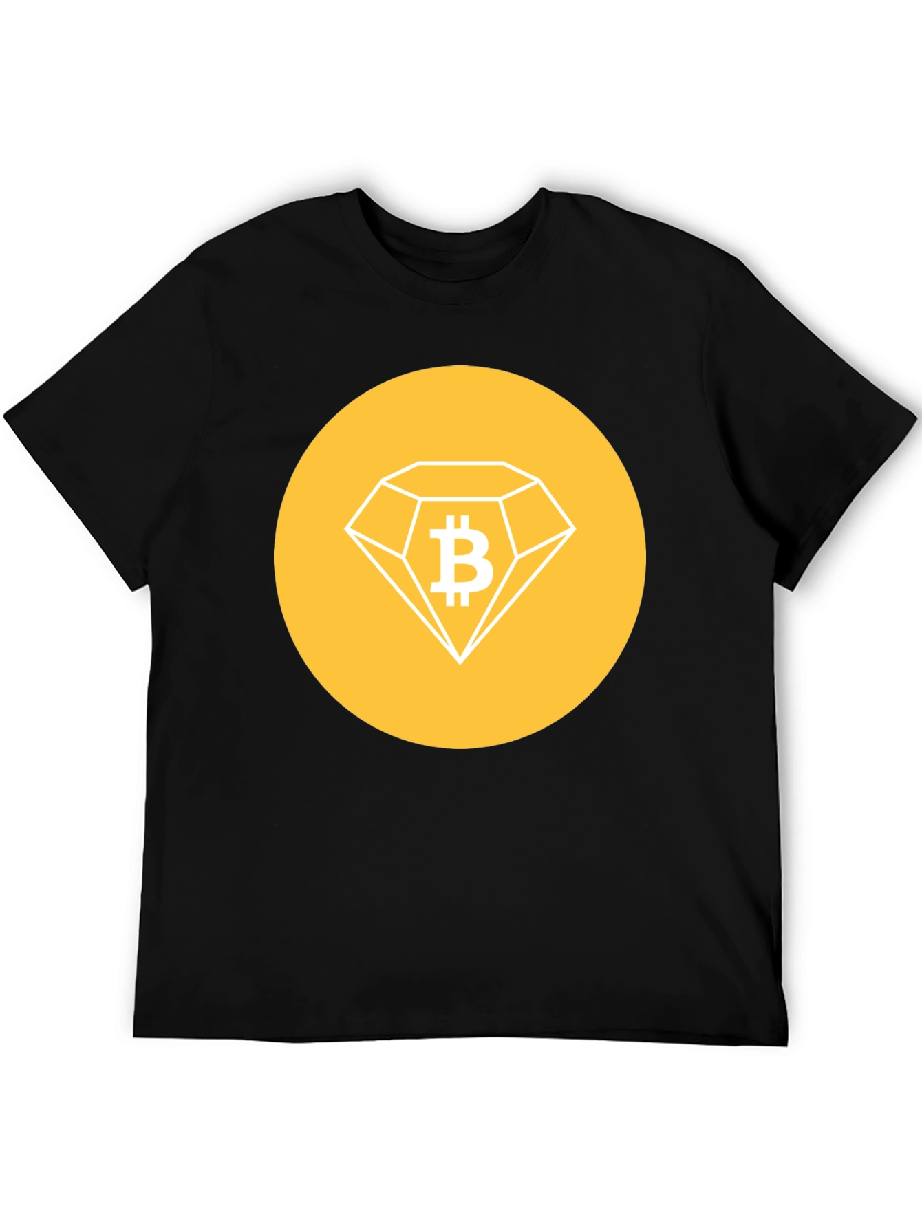 Bitcoin Diamond Black T-Shirt - Crypto Style