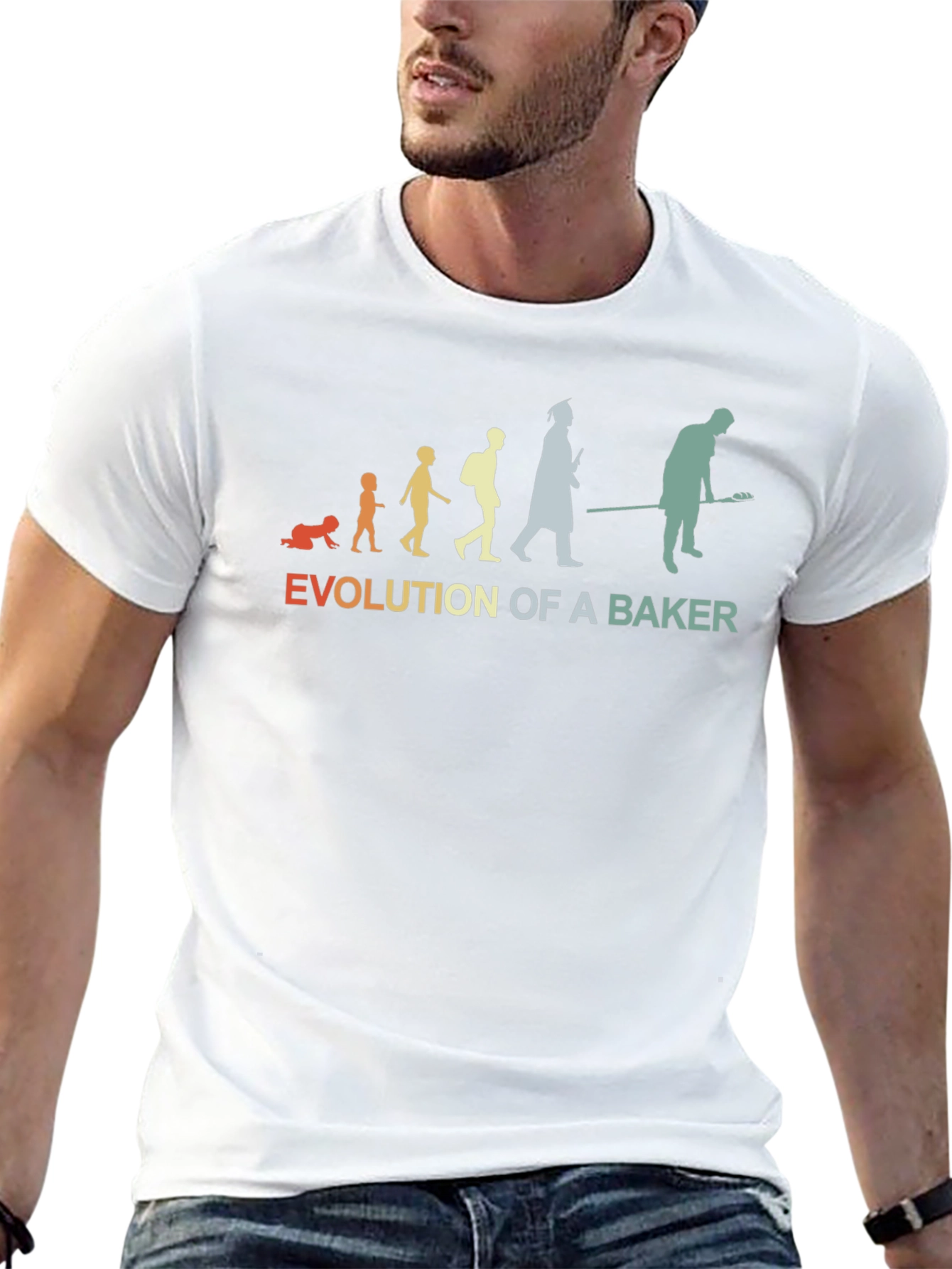 Evolution of a Baker T-Shirt