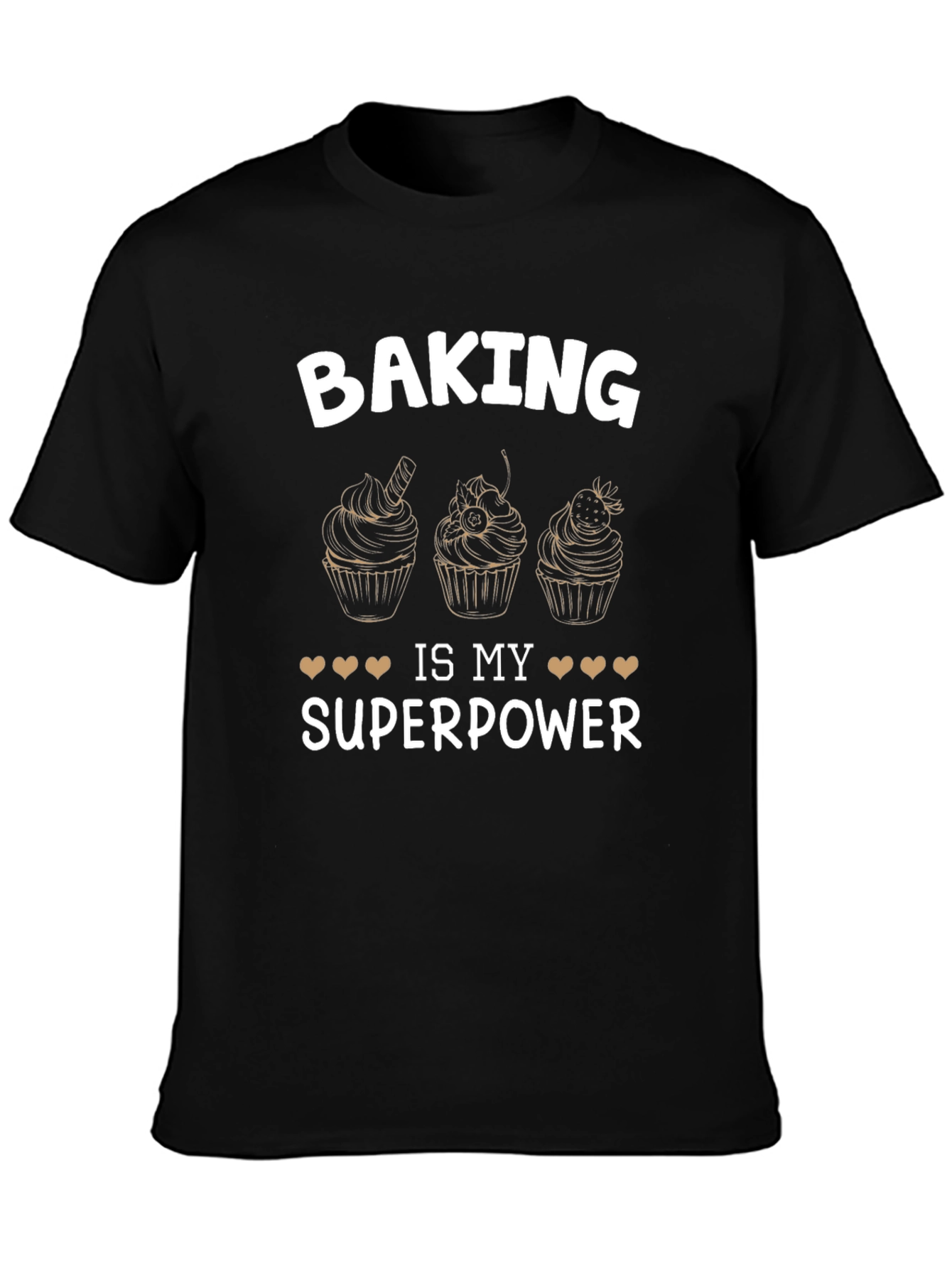 Baking is My Superpower Graphic T-Shirt